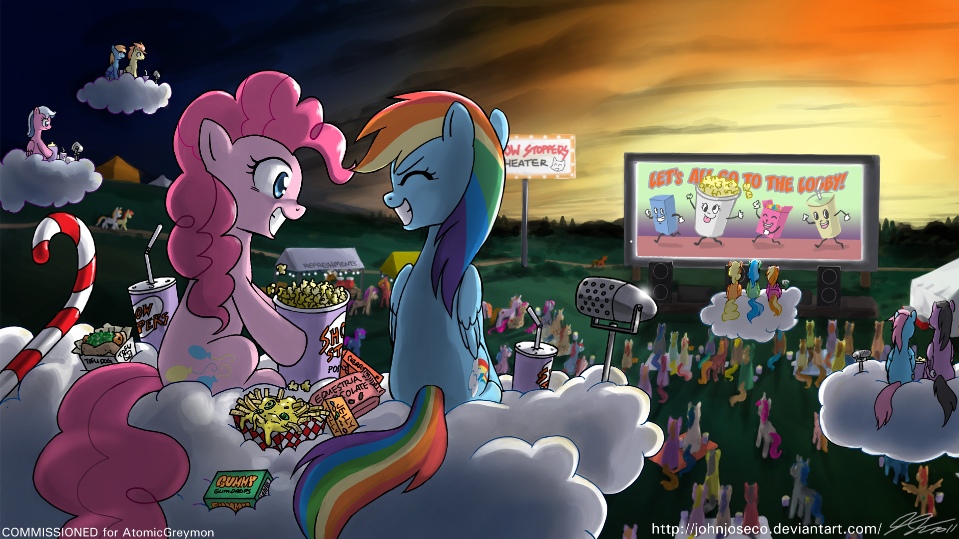 Night at the Trot-In by johnjoseco