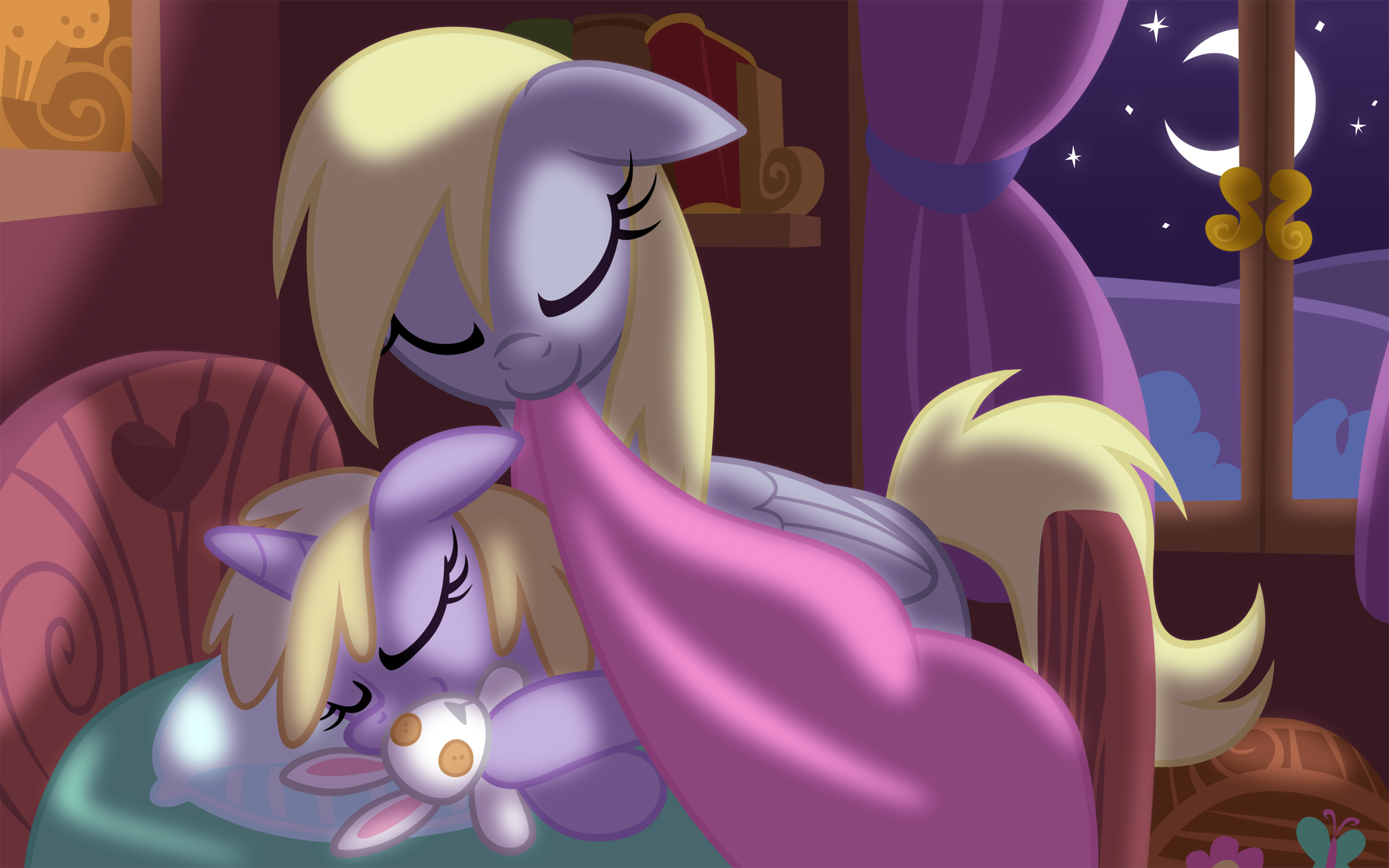 Dinky Bedtime by Equestria-Prevails