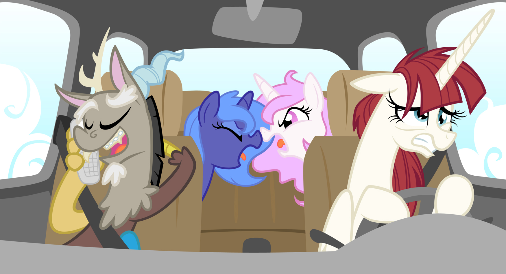 I'LL TURN THIS DAMN CAR AROUND by Equestria-Prevails
