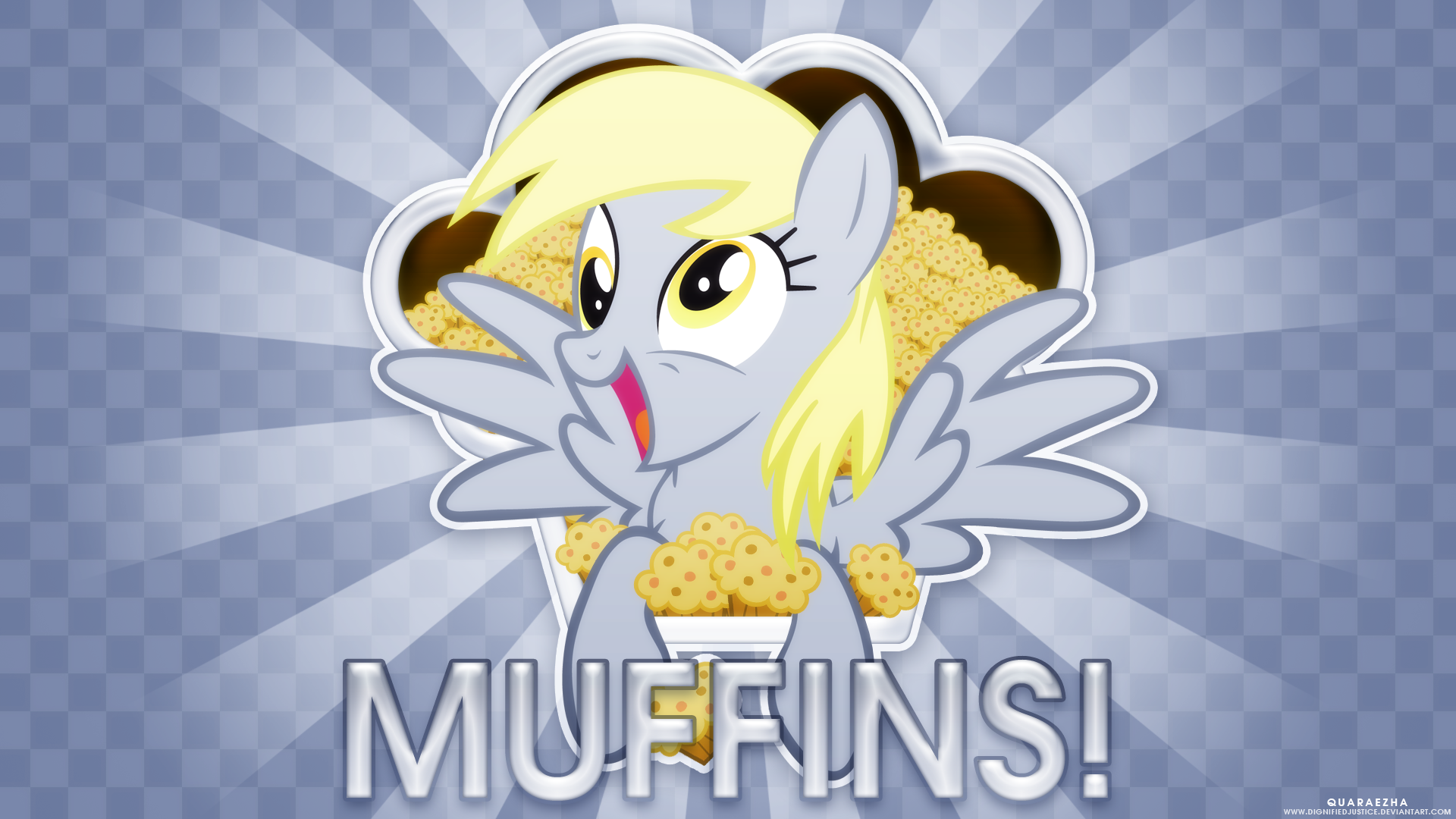 Derpy Joyful Muffins by Mihaaaa, Paradigm-Zero and ZuTheSkunk