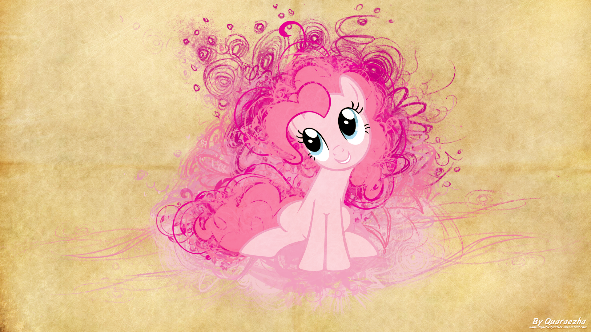 Parchment Splash | Pinkie by AtomicGreymon and Paradigm-Zero