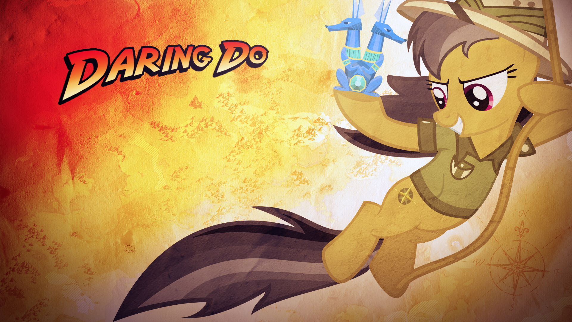 Daring Do Wallpaper by delectablecoffee and SandwichDelta