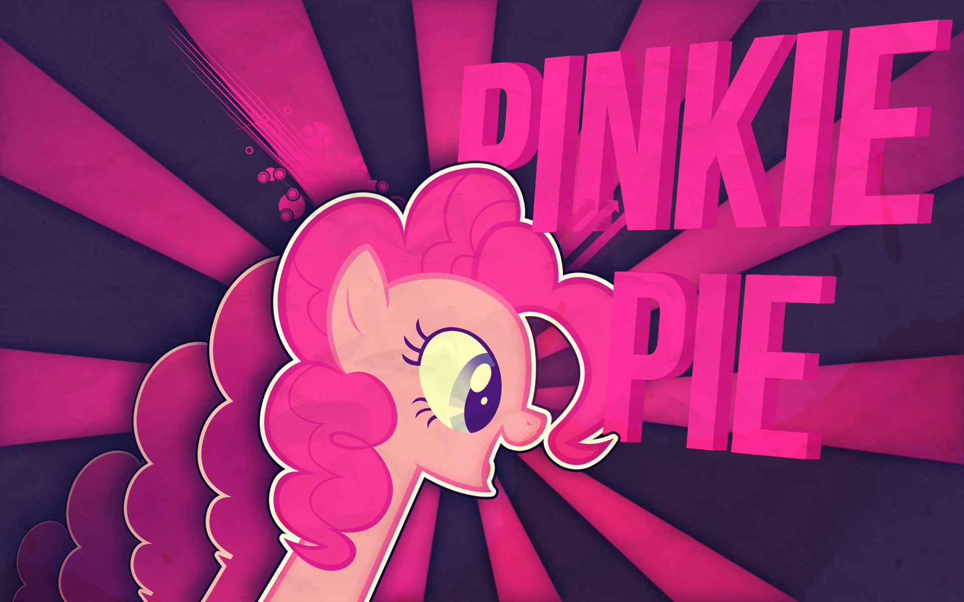 Wallpaper 2: Pinkie by Bommster