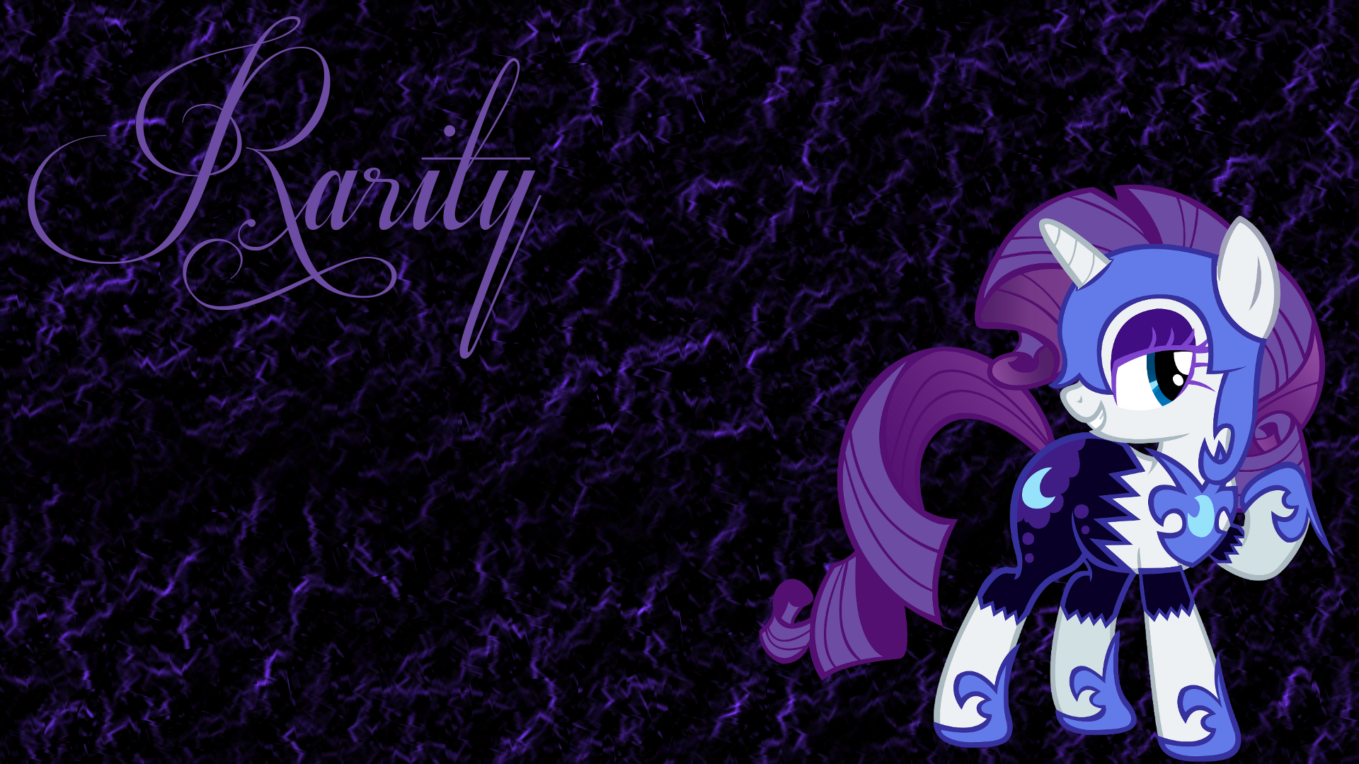 Rarity Wallpaper: Nightmare Night by Ion-Death