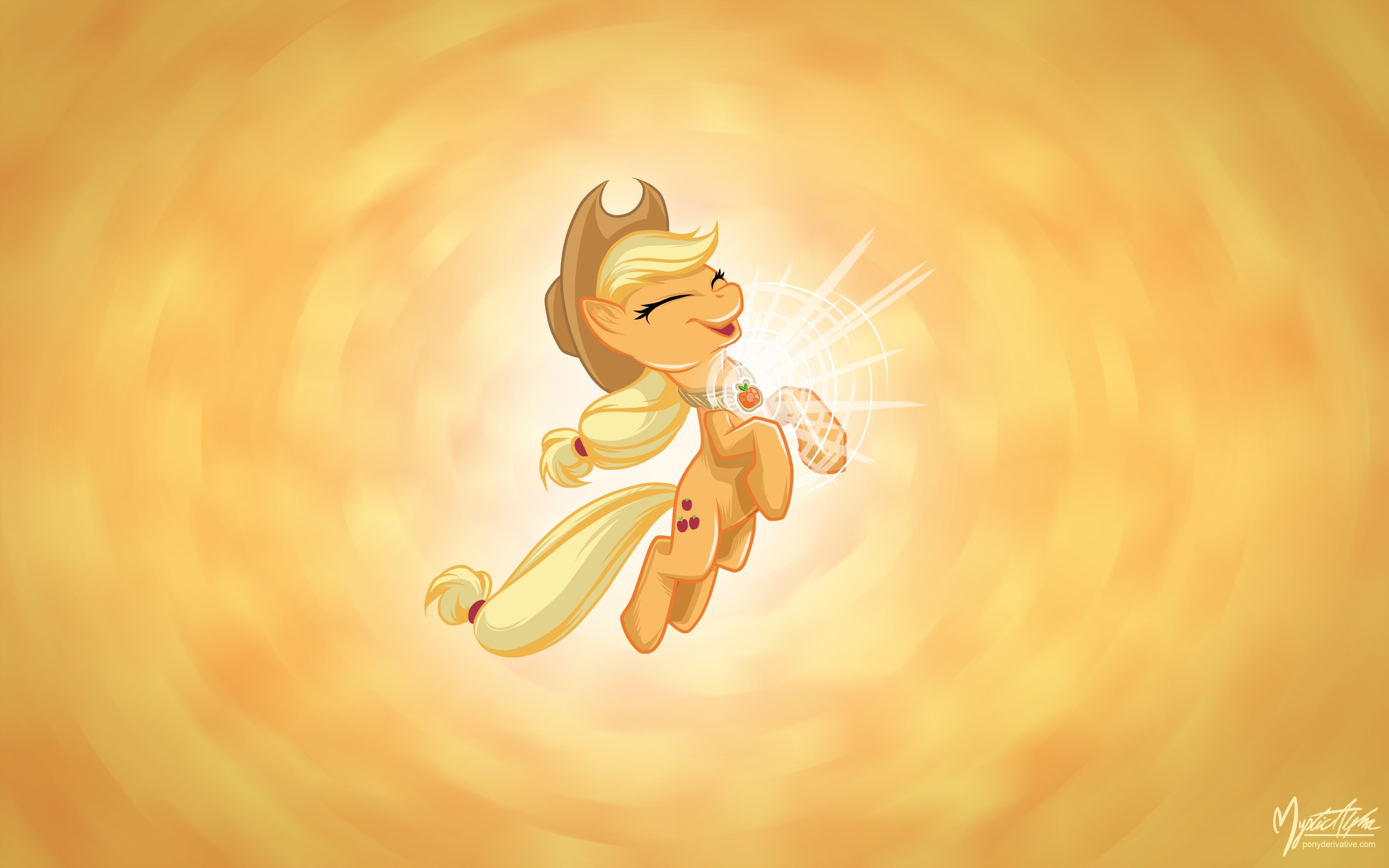 Applejack Harmony Element by mysticalpha