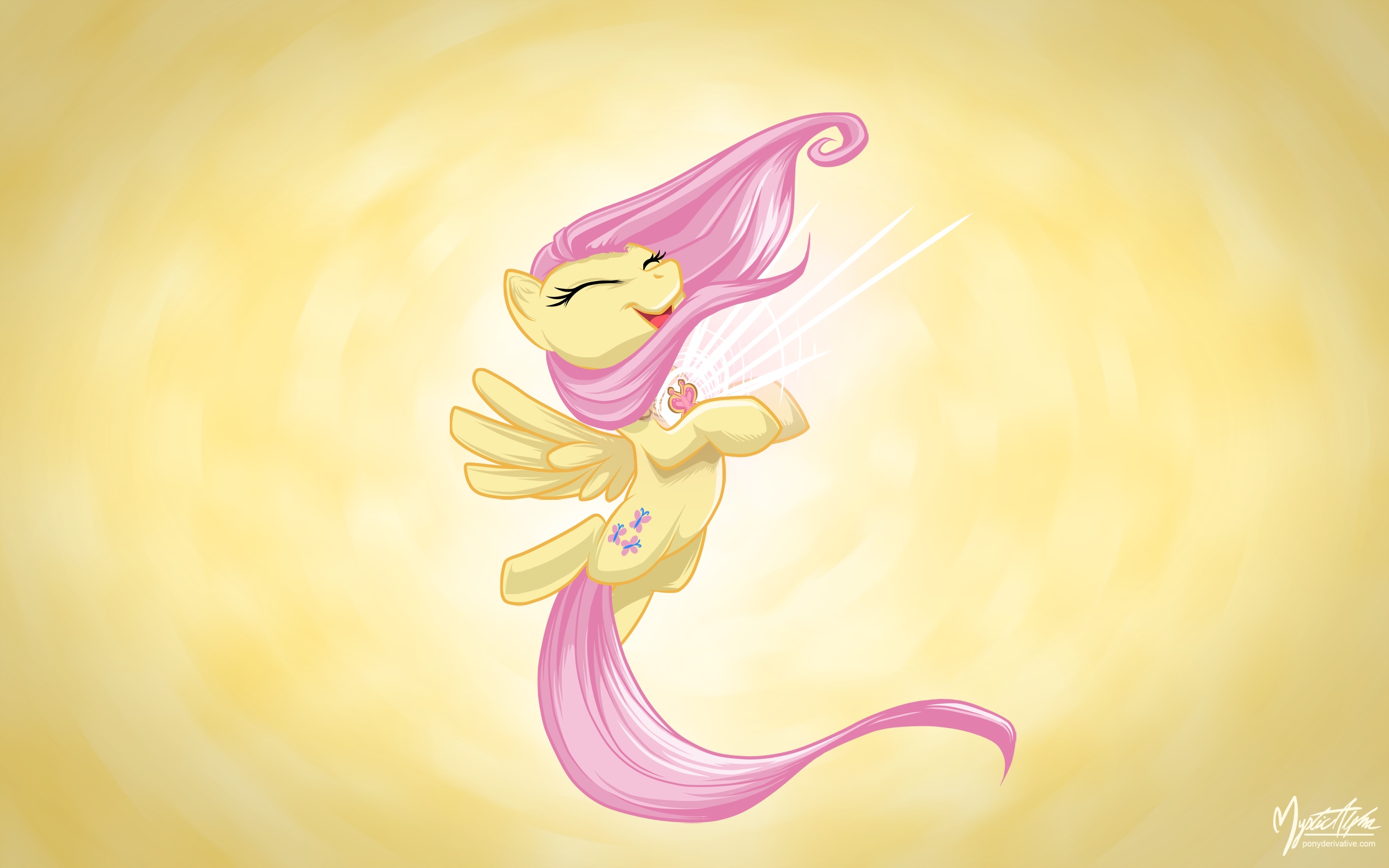 Fluttershy Harmony Element by mysticalpha