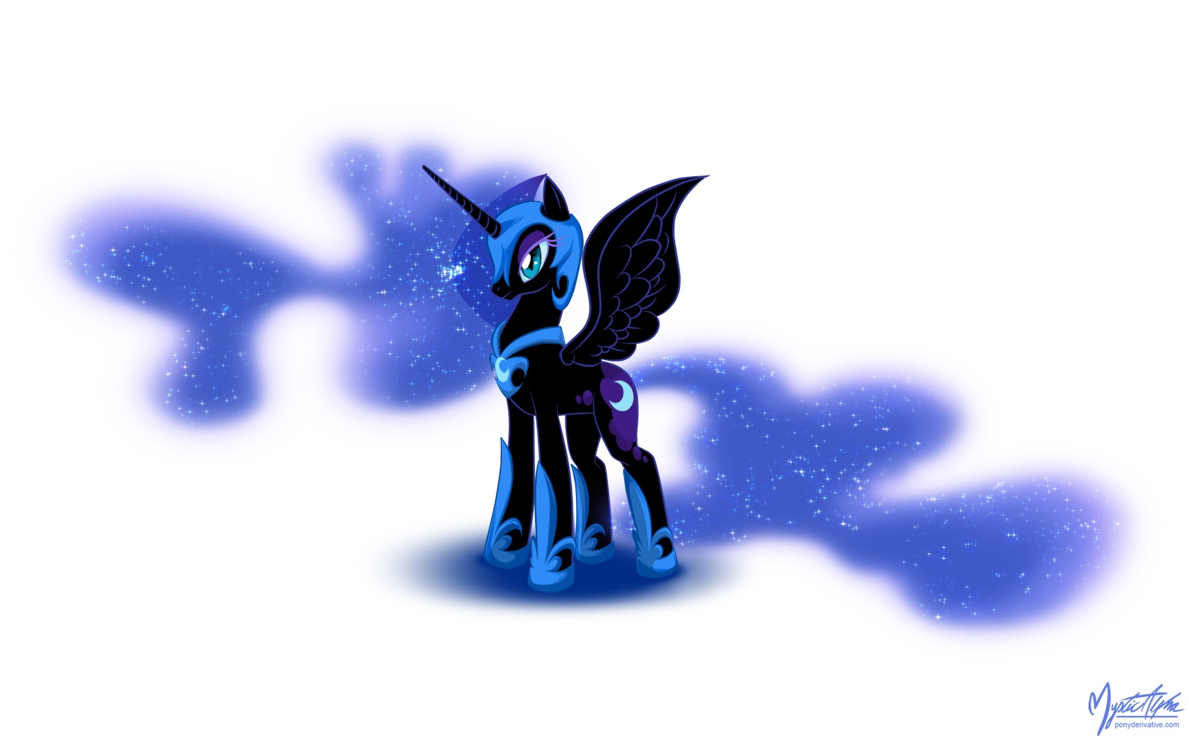 Nightmare Moon 01 Wallpaper by mysticalpha
