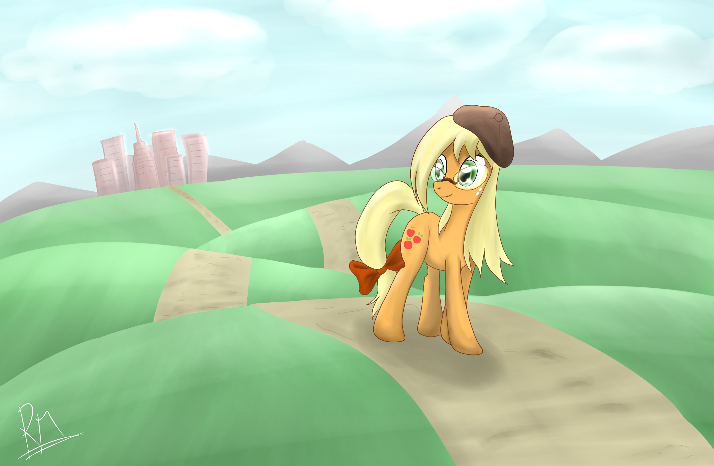 Frenchie Applejack by WingsofFox