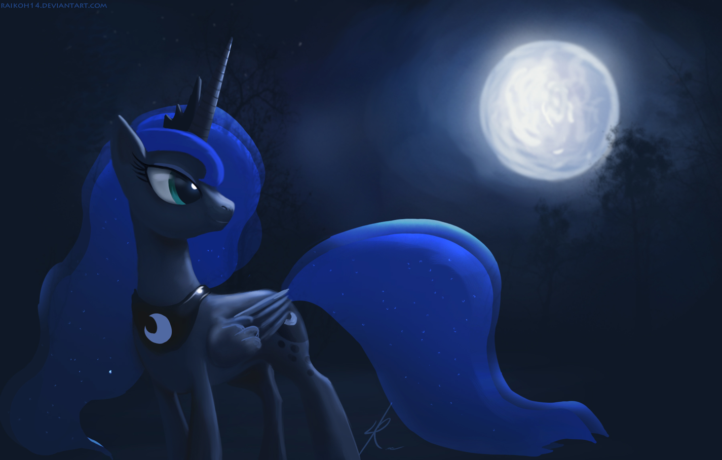 Princess Luna by Raikoh-illust