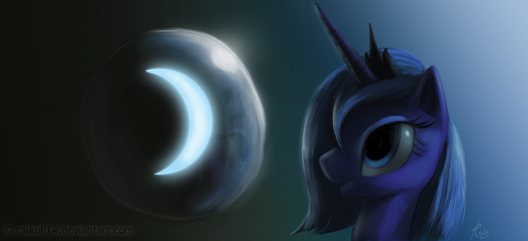 Princess Luna by Raikoh-illust