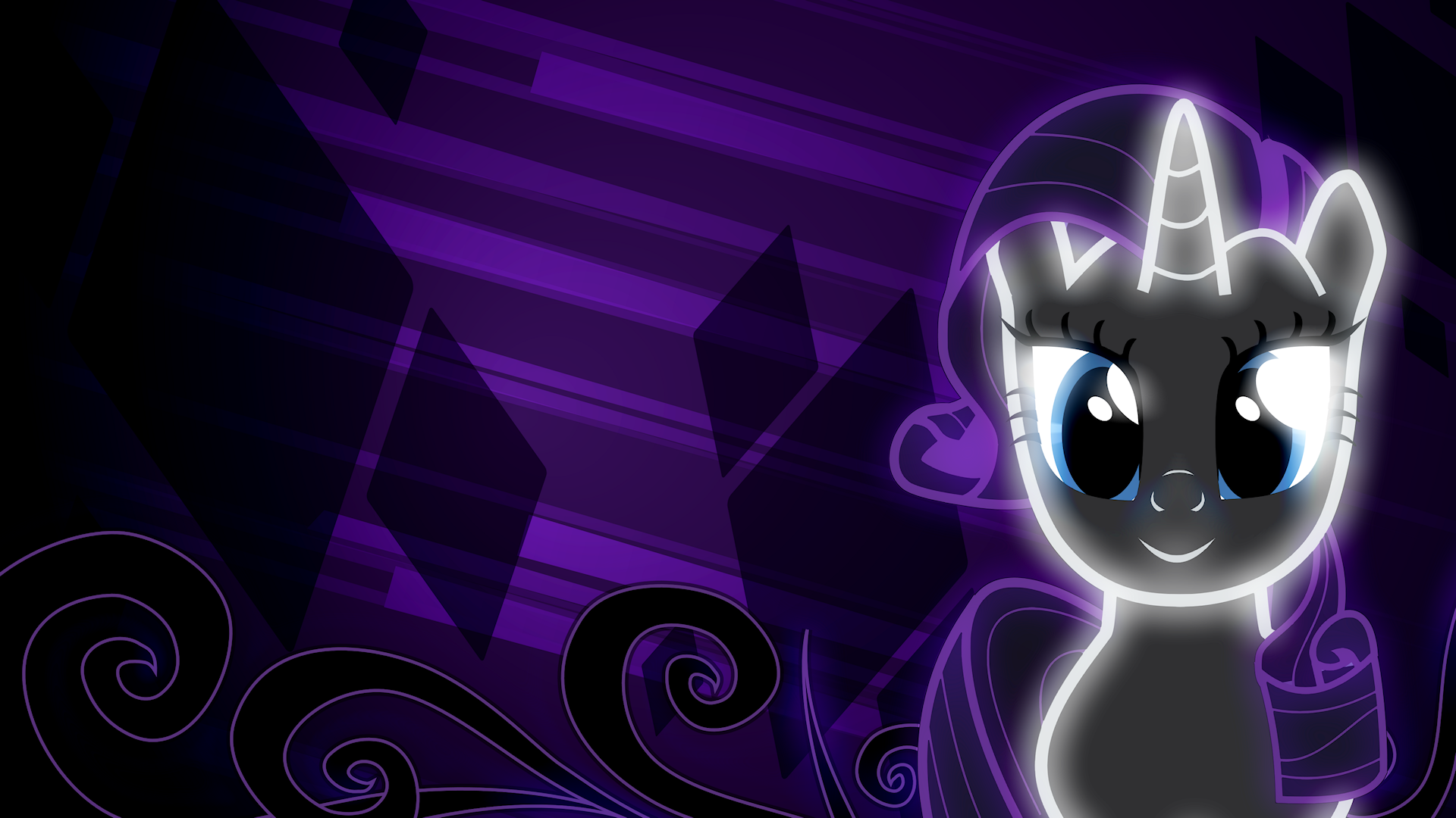 Rarity Wallpaper by AllicornUK