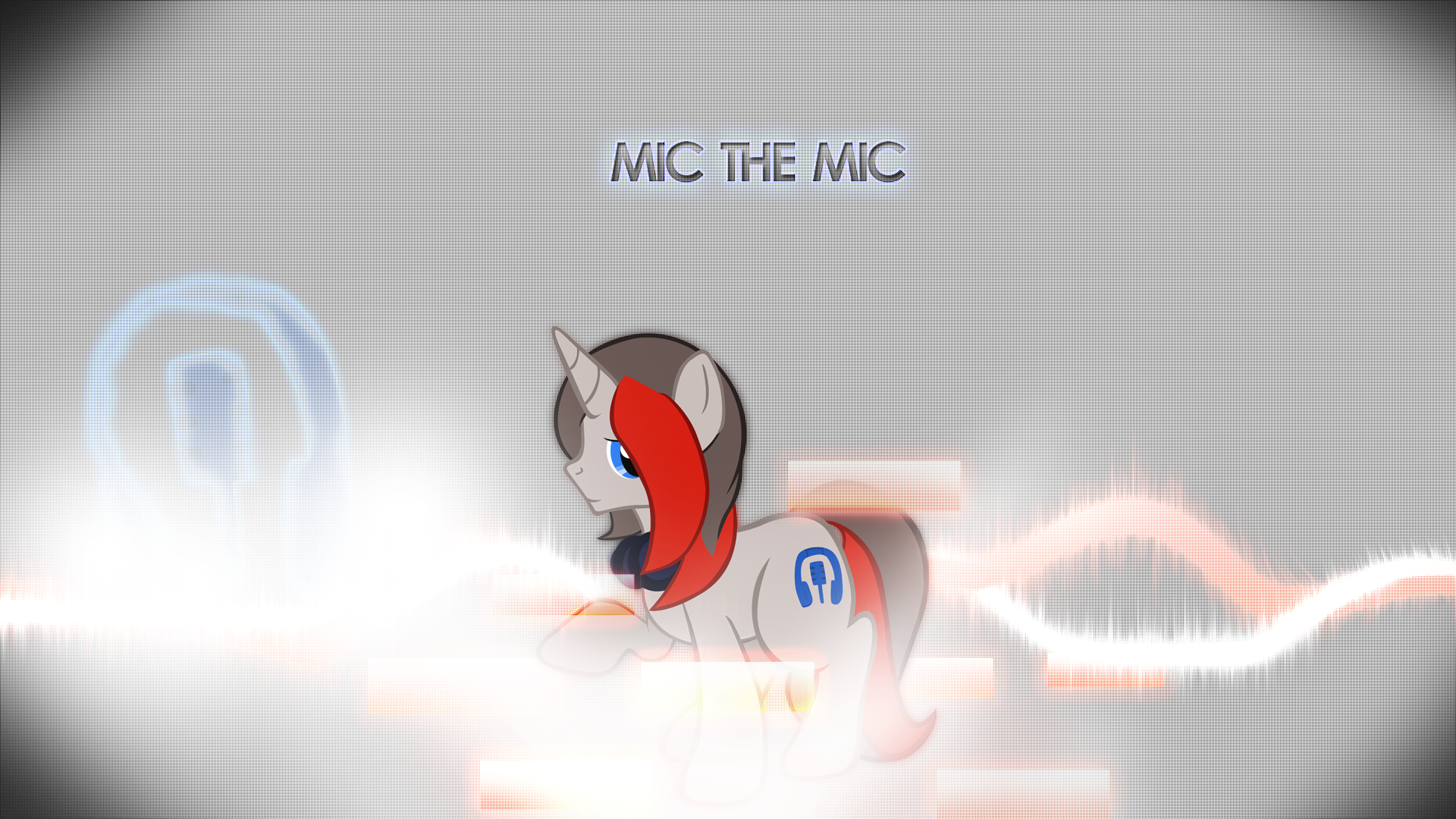 Mic the Mic - Bright Version by EphemeralBlue and MyLittleLuckyWish