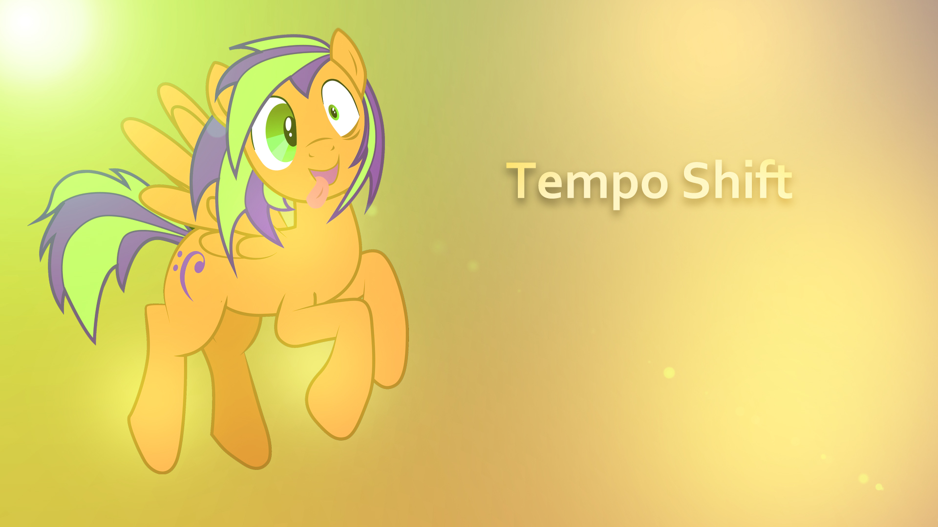 Secret Santa wallpaper - Tempo Shift by Bommster