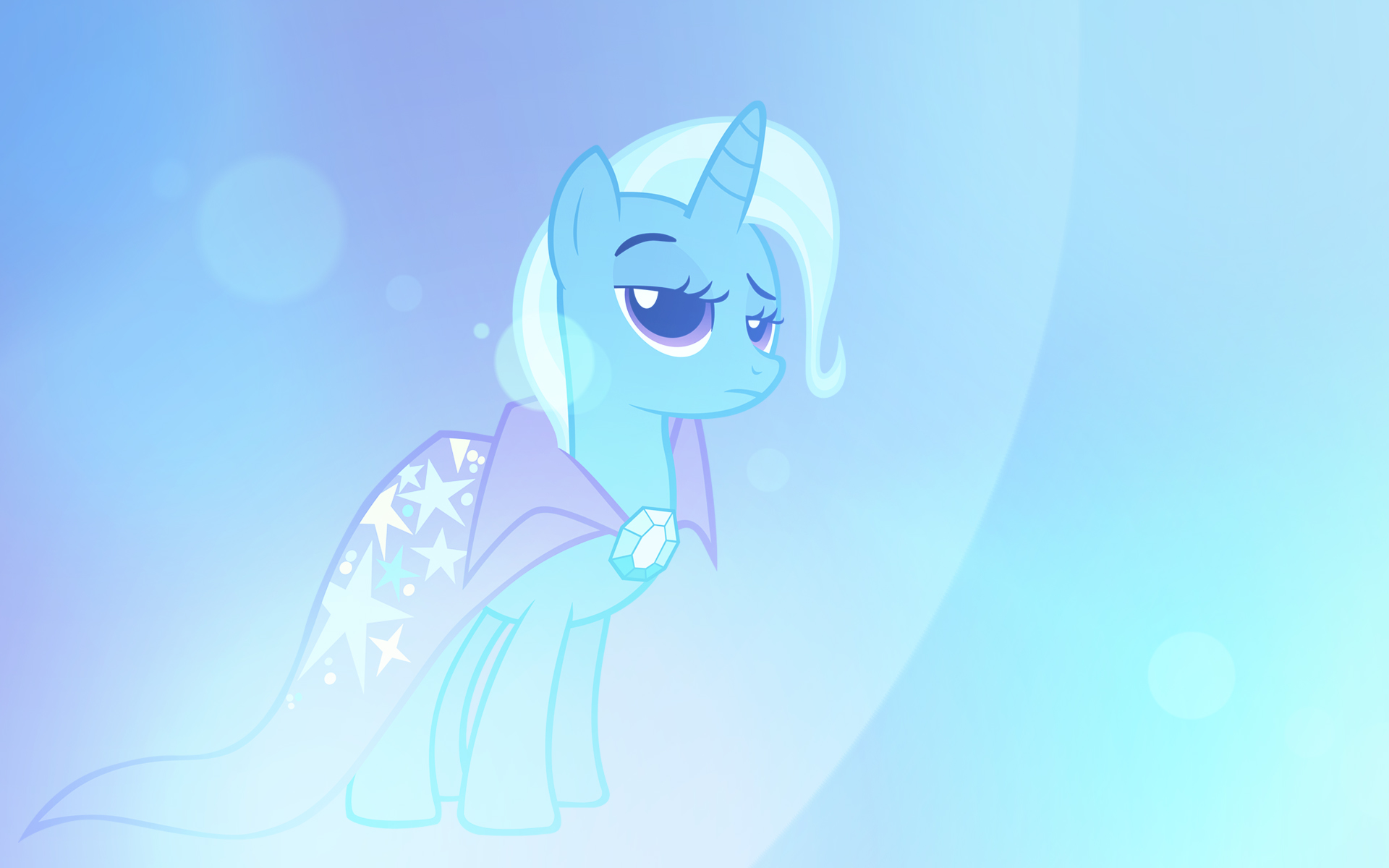 The Great and Powerful Wallpaper: Trixie by Bommster