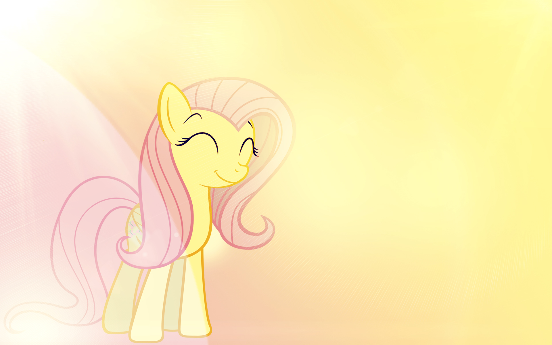 Wallpaper: Fluttershy by Bommster