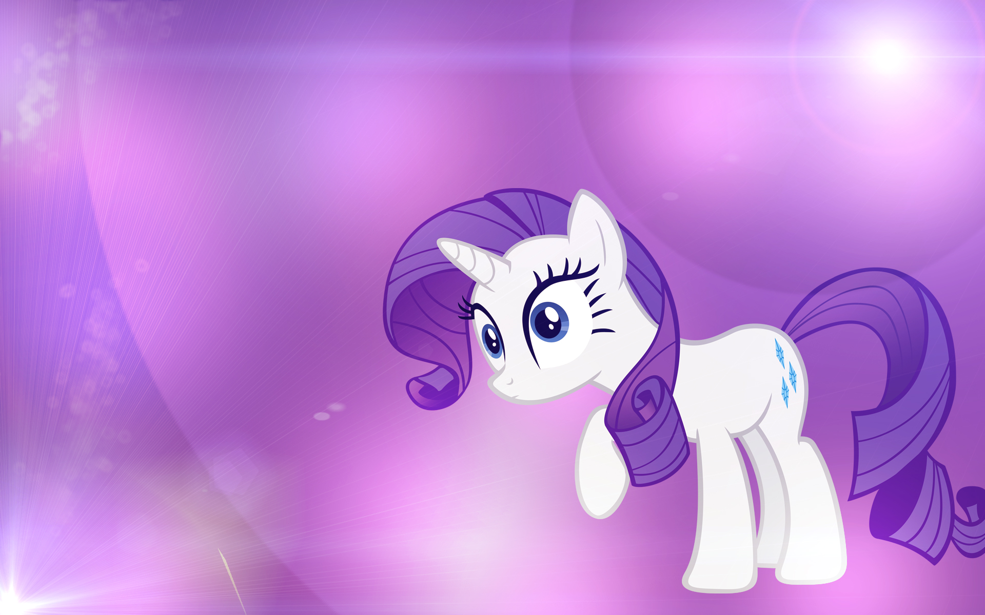 Wallpaper: Rarity by Bommster and Orschmann