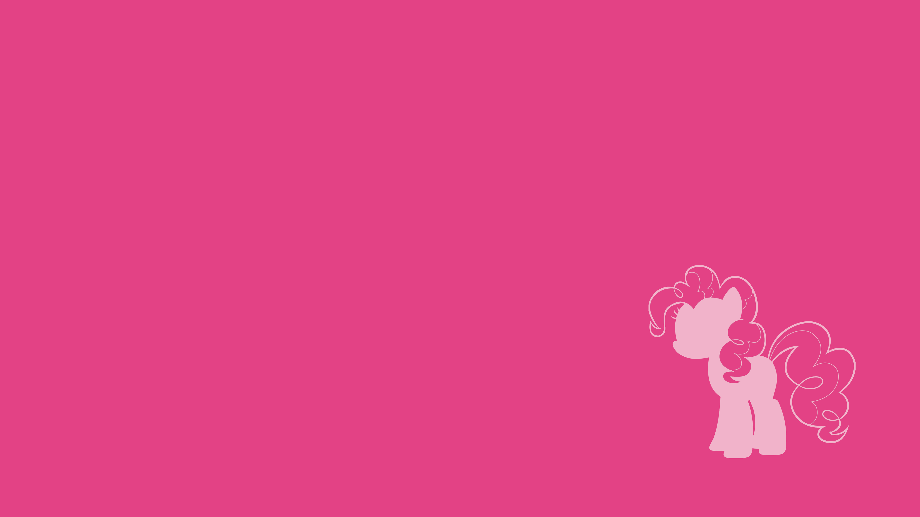 Simple Wallpapers - Pinkie Pie by DaVca