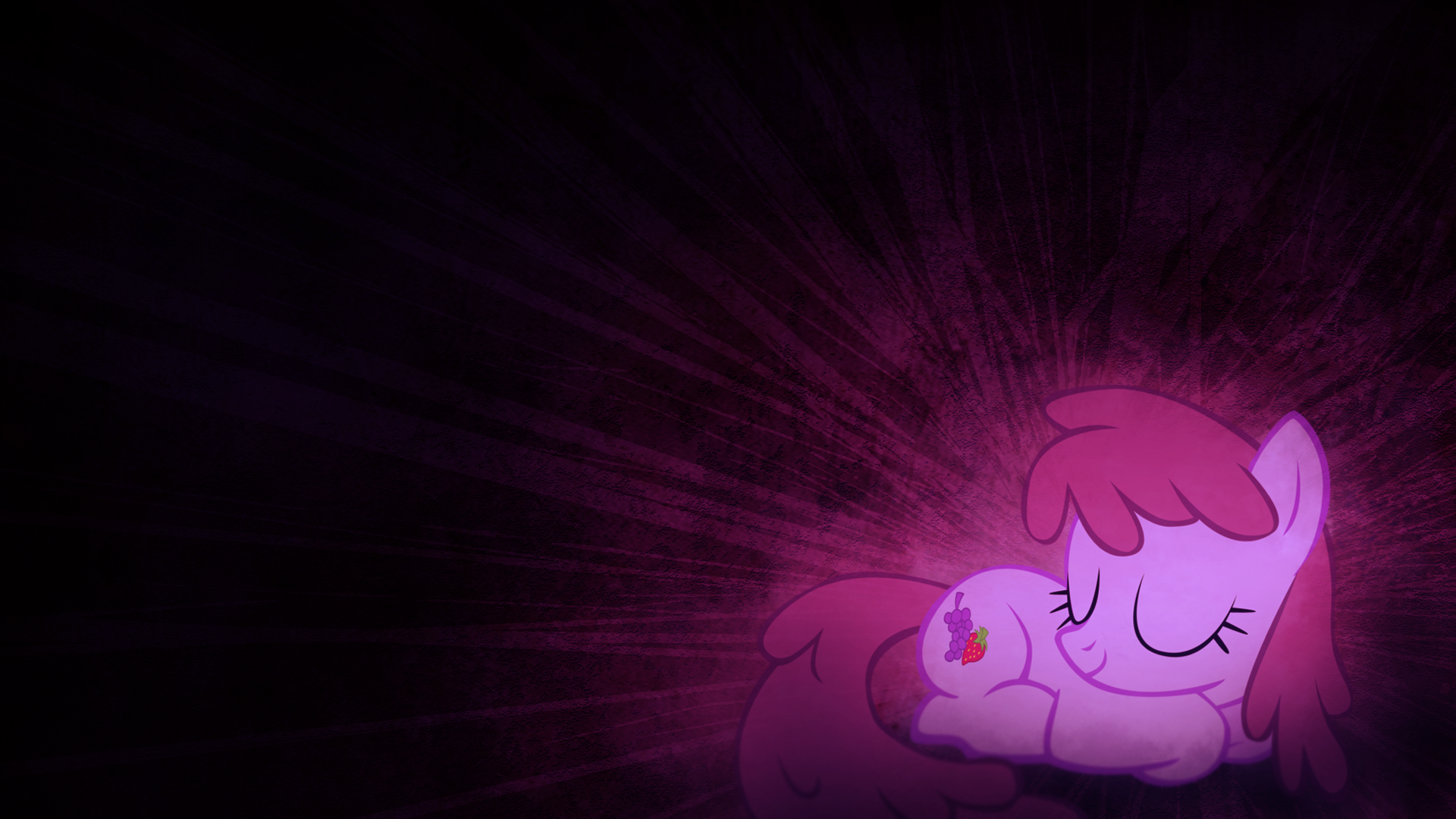 Berry Punch Decides to Sleep on Your Wallpaper by SandwichDelta and SierraEx