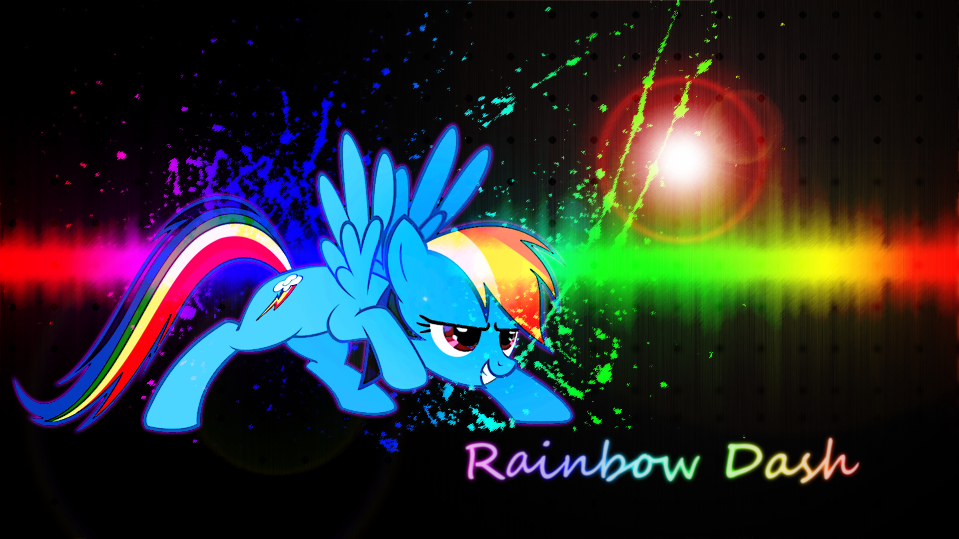 Rainbow Dash Wallpaper by FriendlyCreeper