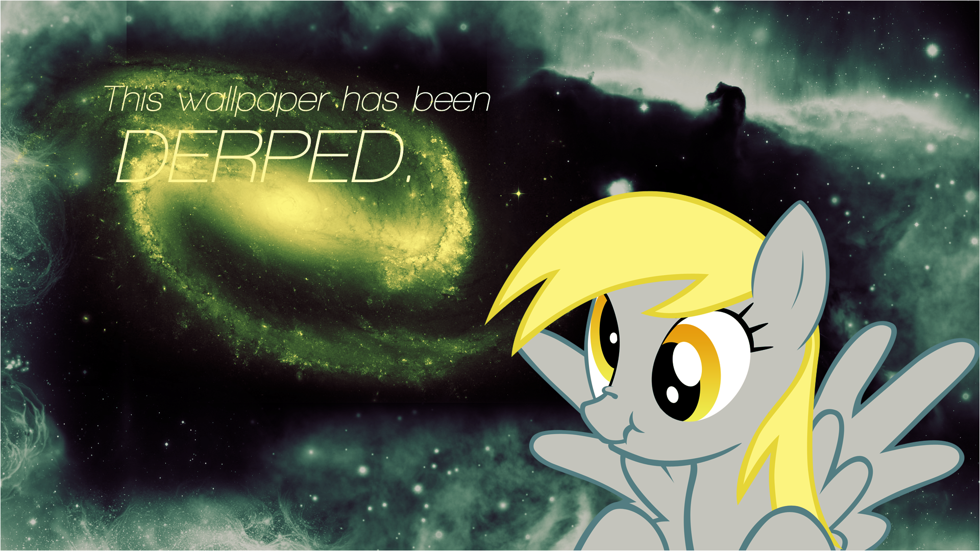 This wall has been...DERPED. by Epic-Panda17 and SoundmOtion