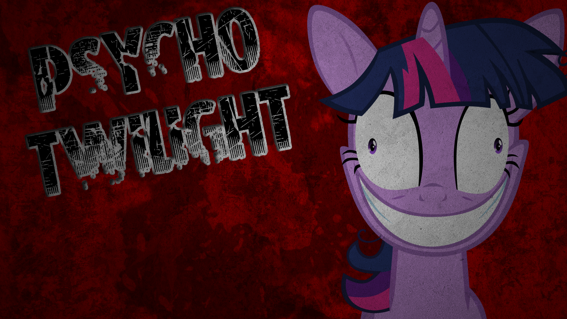 Psycho Twilight Wallpaper by AibotNya and Tadashi--kun