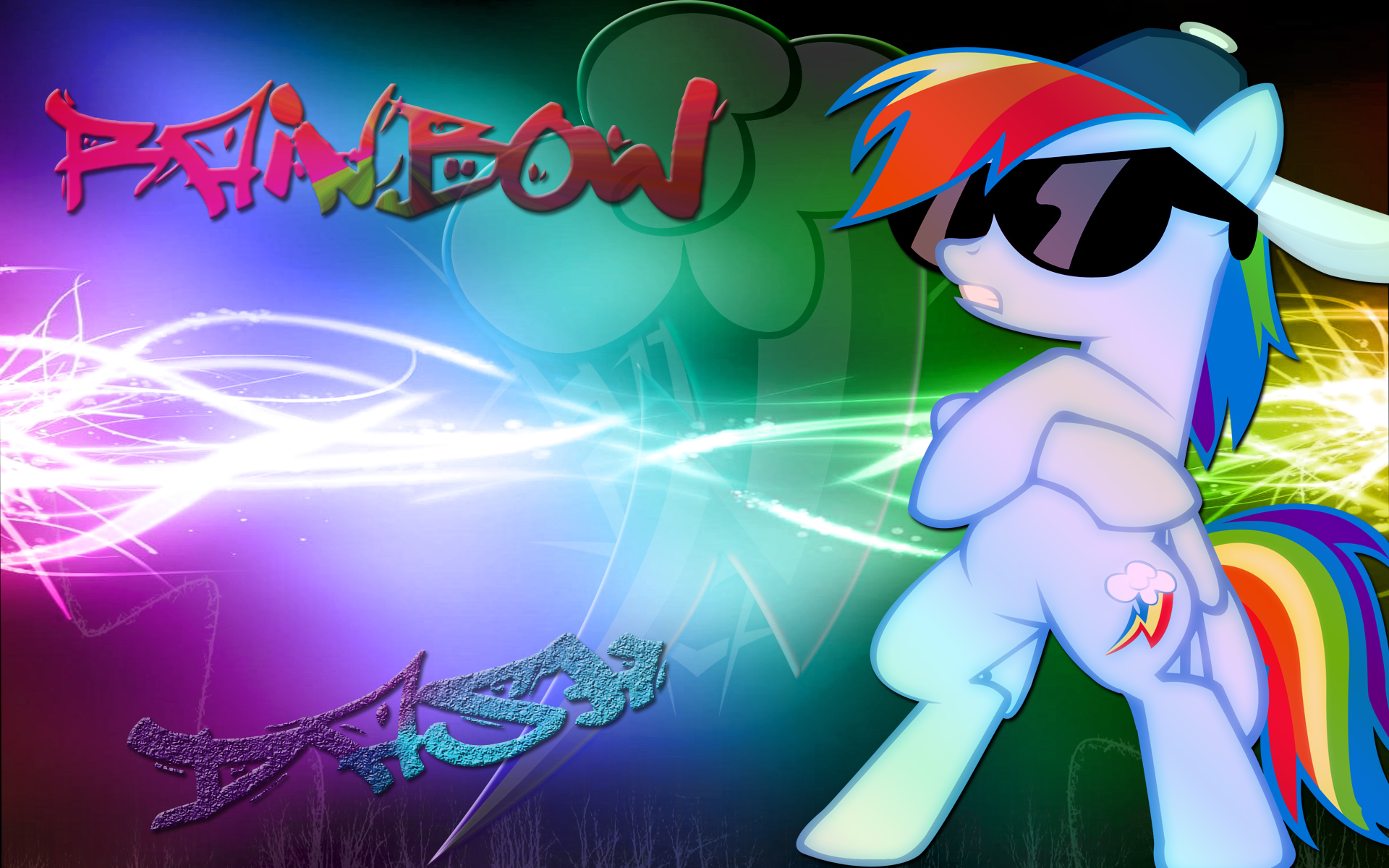 Rainbow Dash Wallpaper by TygerxL