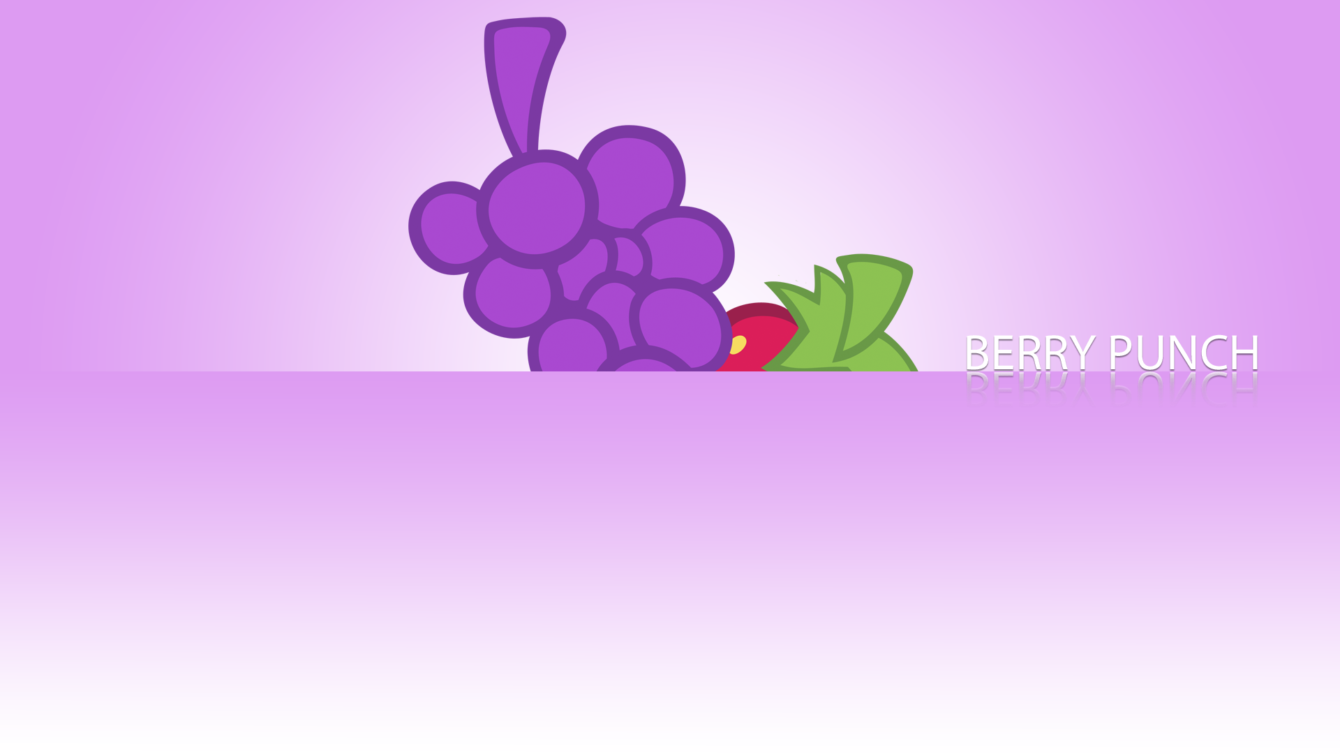 Berry Punch Minimalistic Wallpaper by BlueDragonHans