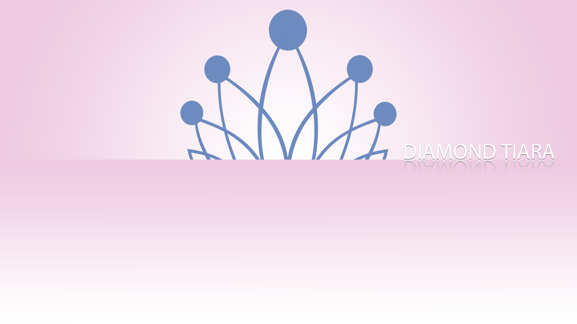 Diamond Tiara Minimalistic Wallpaper by BlueDragonHans and The-Smiling-Pony