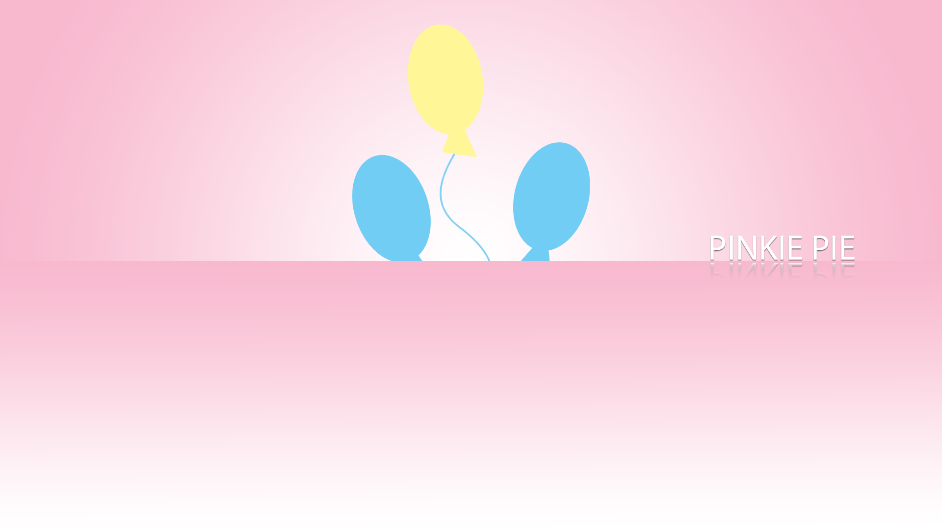 Pinkie Pie Minimalistic Wallpaper by BlueDragonHans