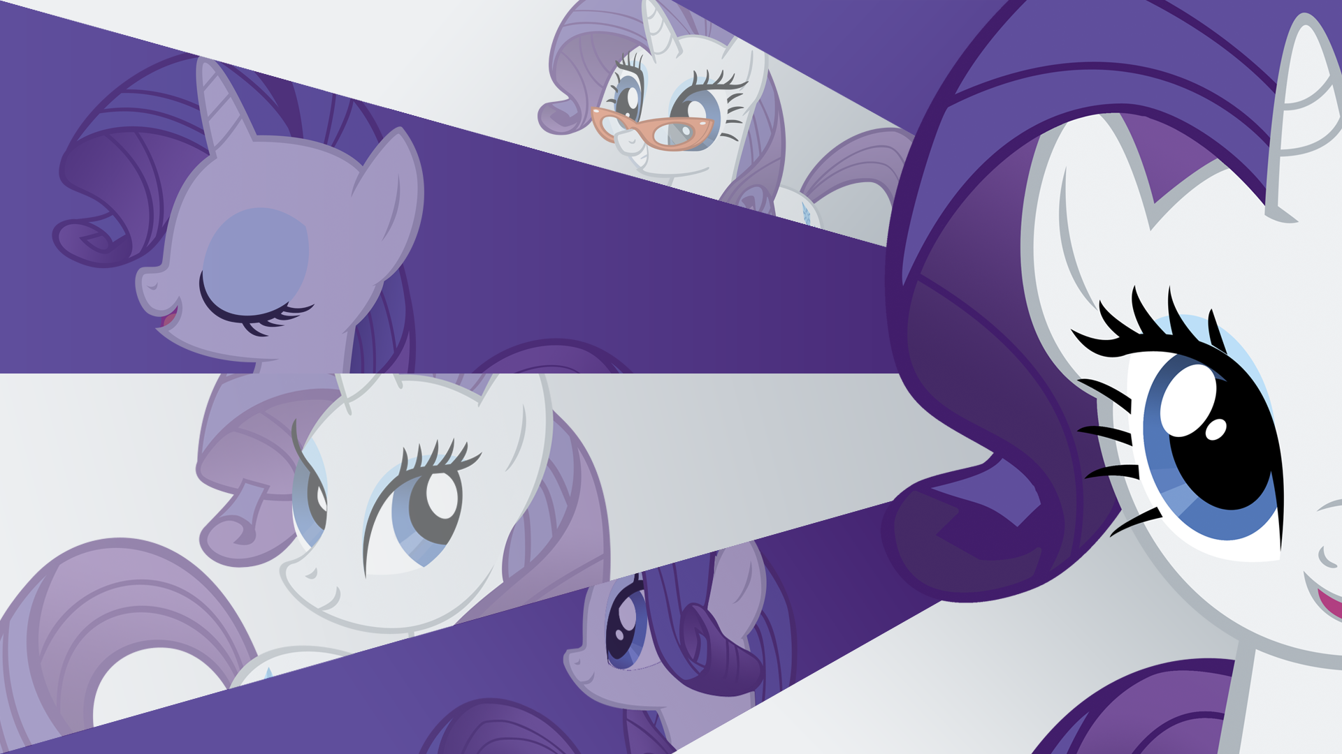 Rarity Wallpaper by adamlhumphreys, AncientKale, BlueDragonHans, theaceofspadez and Tigersoul96