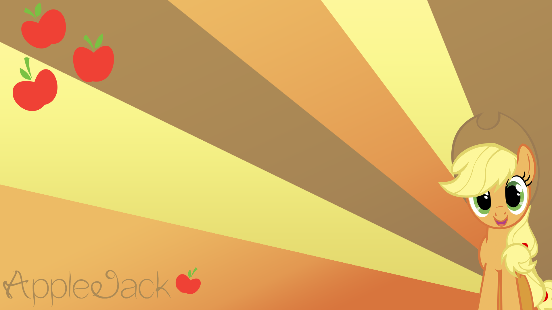 AppleJack Wallpaper by BlackGryph0n, BlueDragonHans and kitsuneymg