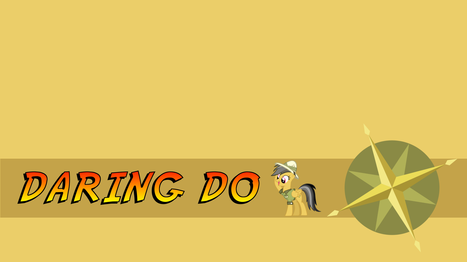 Daring Do Wallpaper by BonesWolbach, jrrhack and TheSharp0ne