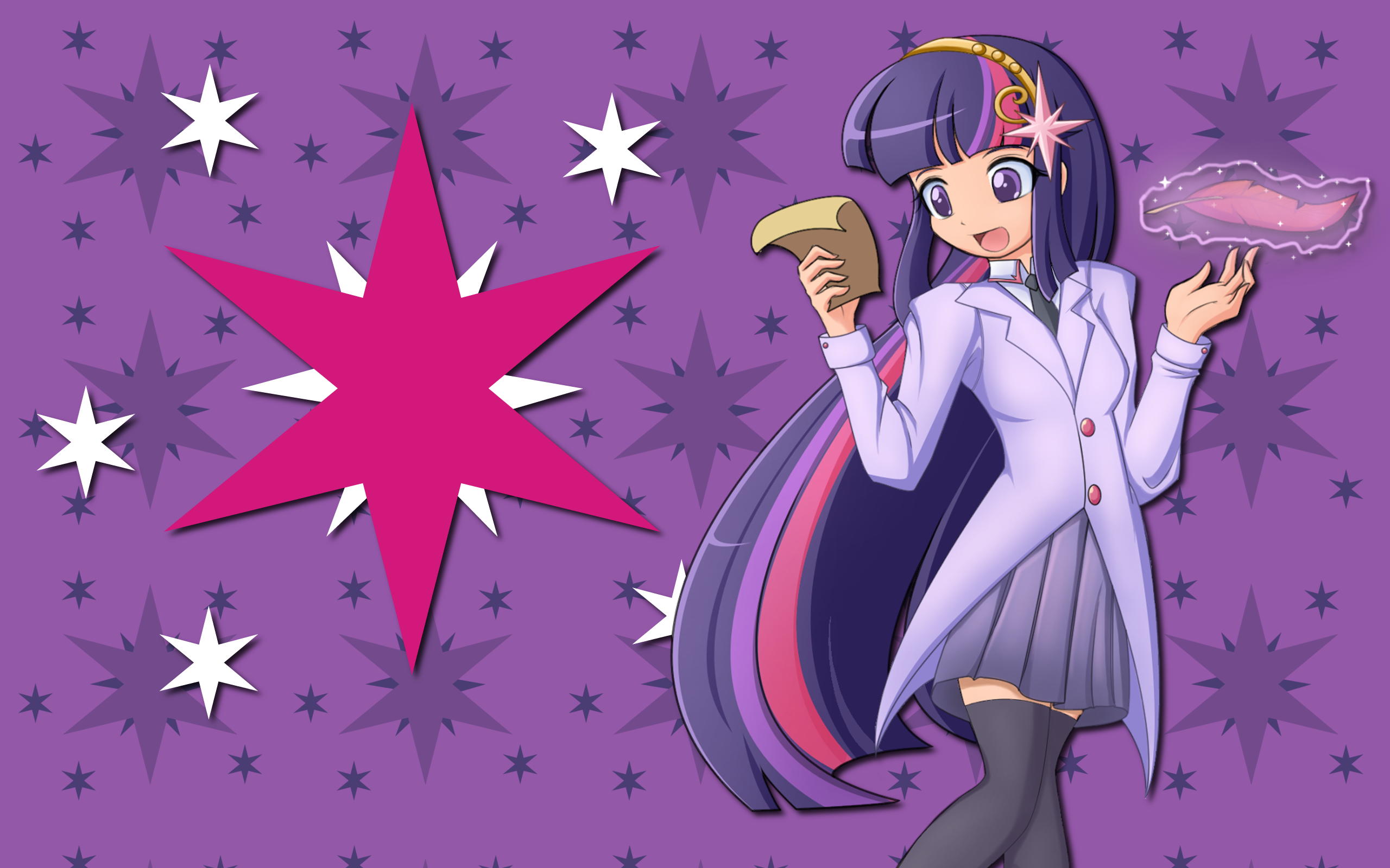 Human Twilight Sparkle WP by AliceHumanSacrifice0, ooklah and Seiryuga