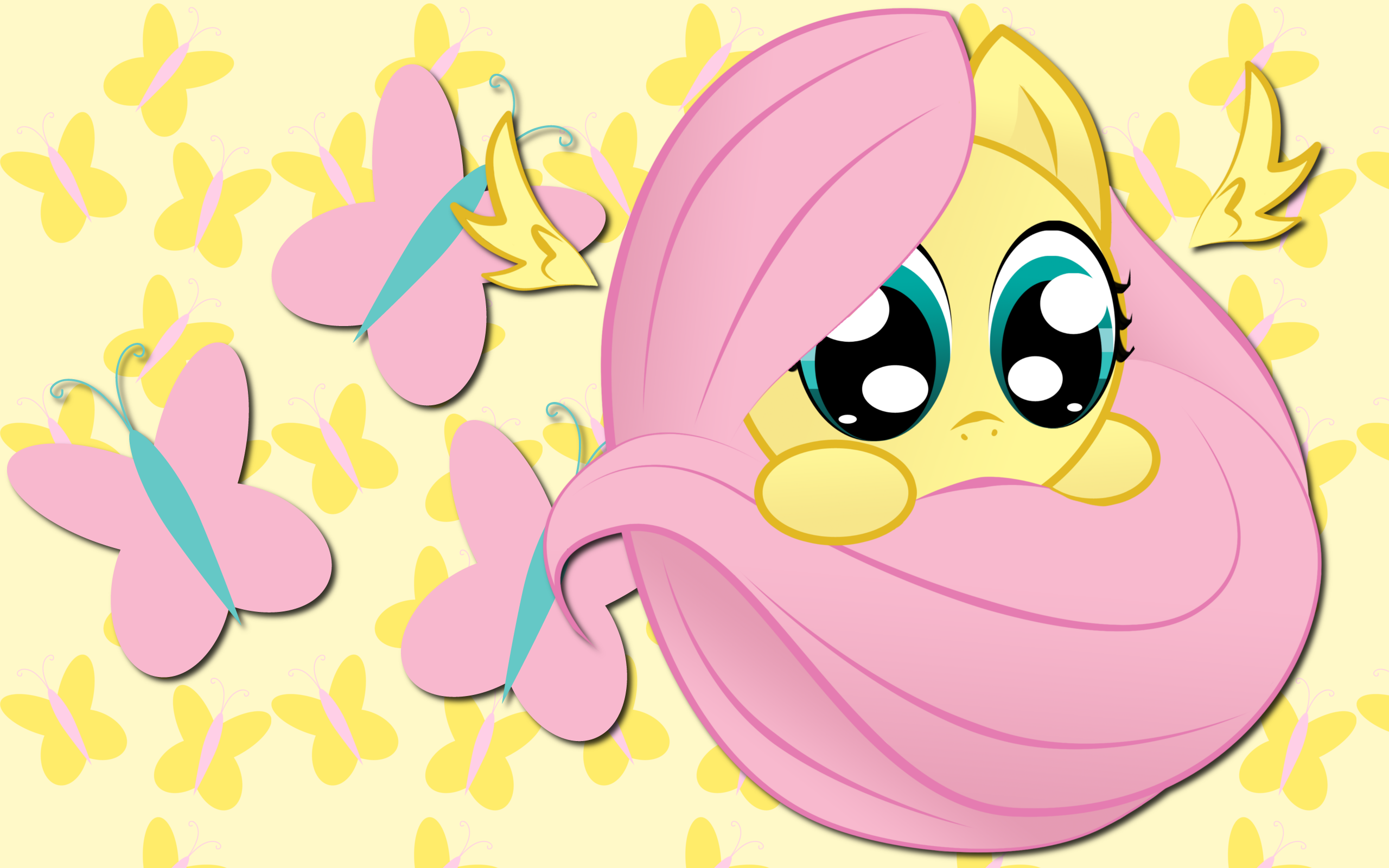 Fluttershy Sphere WP by AliceHumanSacrifice0, ooklah and Zackira