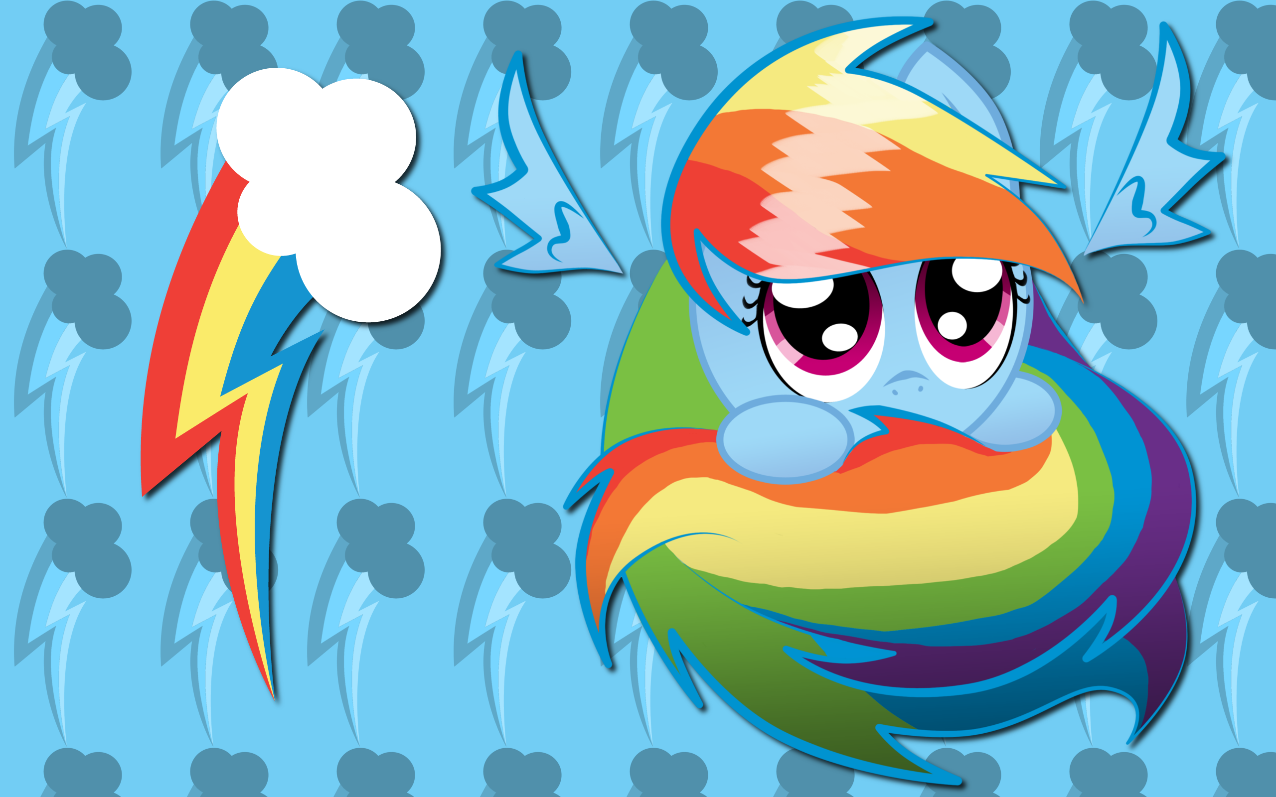Rainbow Dash Sphere WP by AliceHumanSacrifice0, ooklah and Zackira