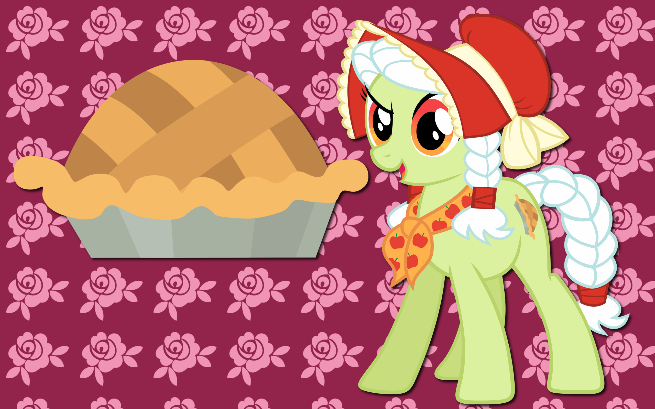 Young Granny Smith WP by AliceHumanSacrifice0, StardustXIII and The-Smiling-Pony