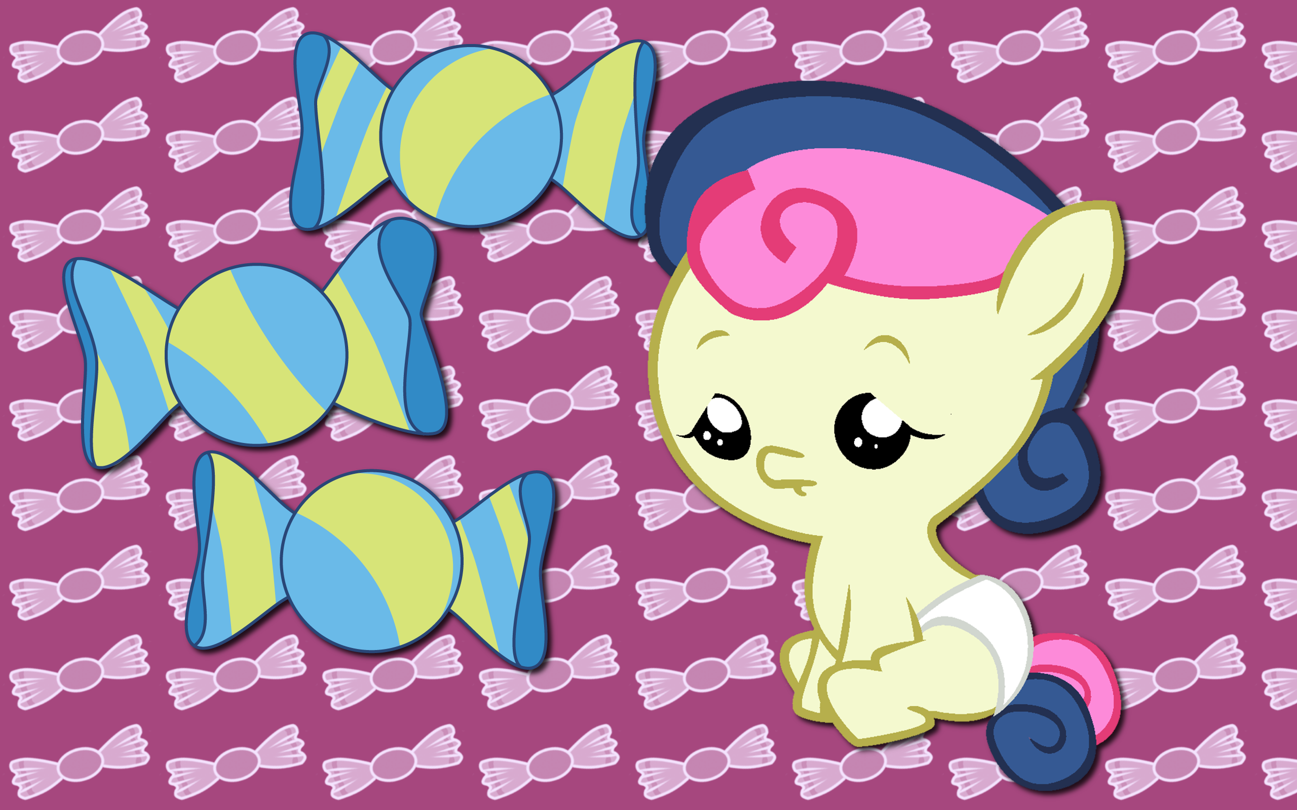 Baby Bon Bon WP by AliceHumanSacrifice0, Bronyboy and ooklah