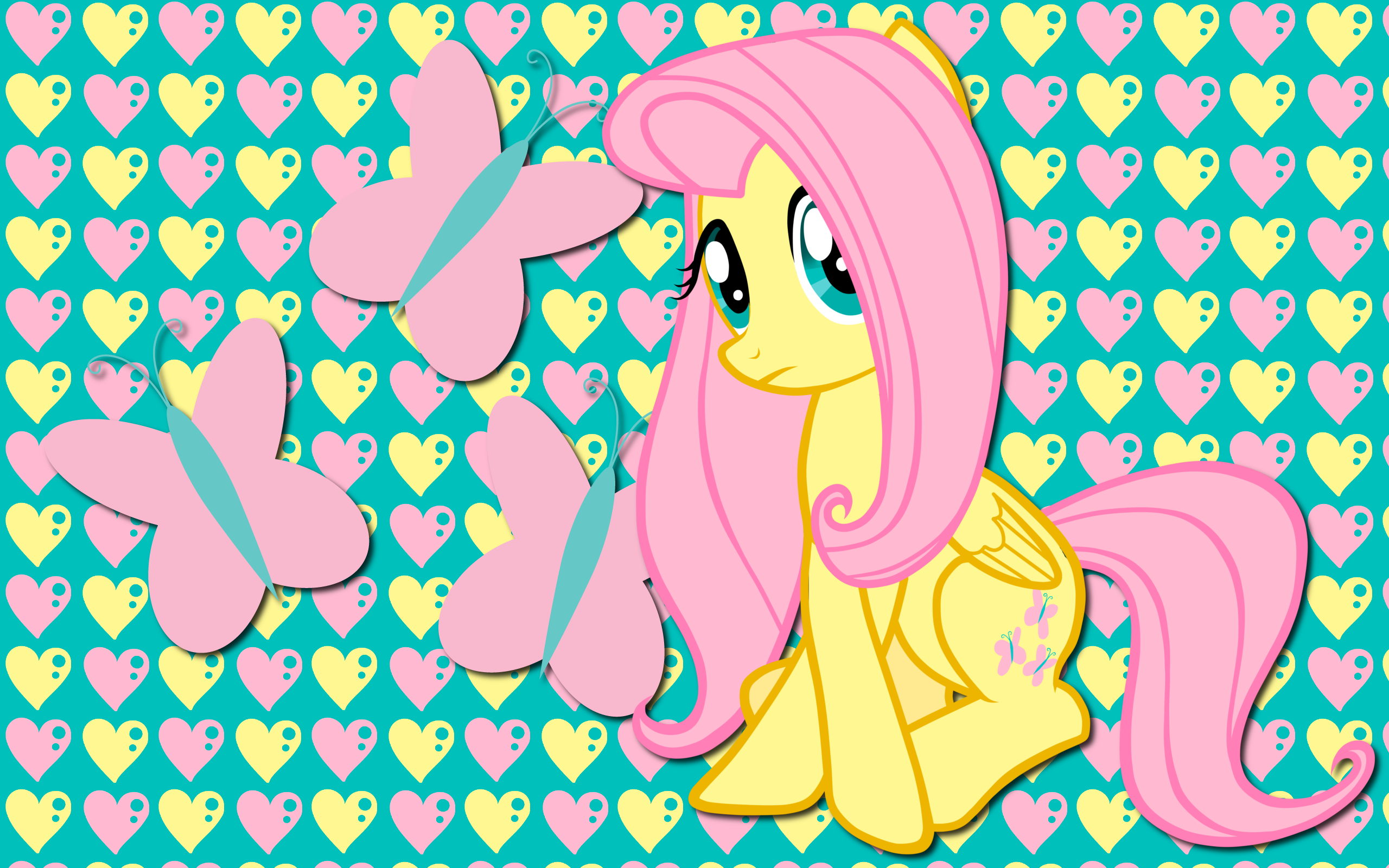 Fluttershy WP 12 by AliceHumanSacrifice0, fluttershy7 and ooklah