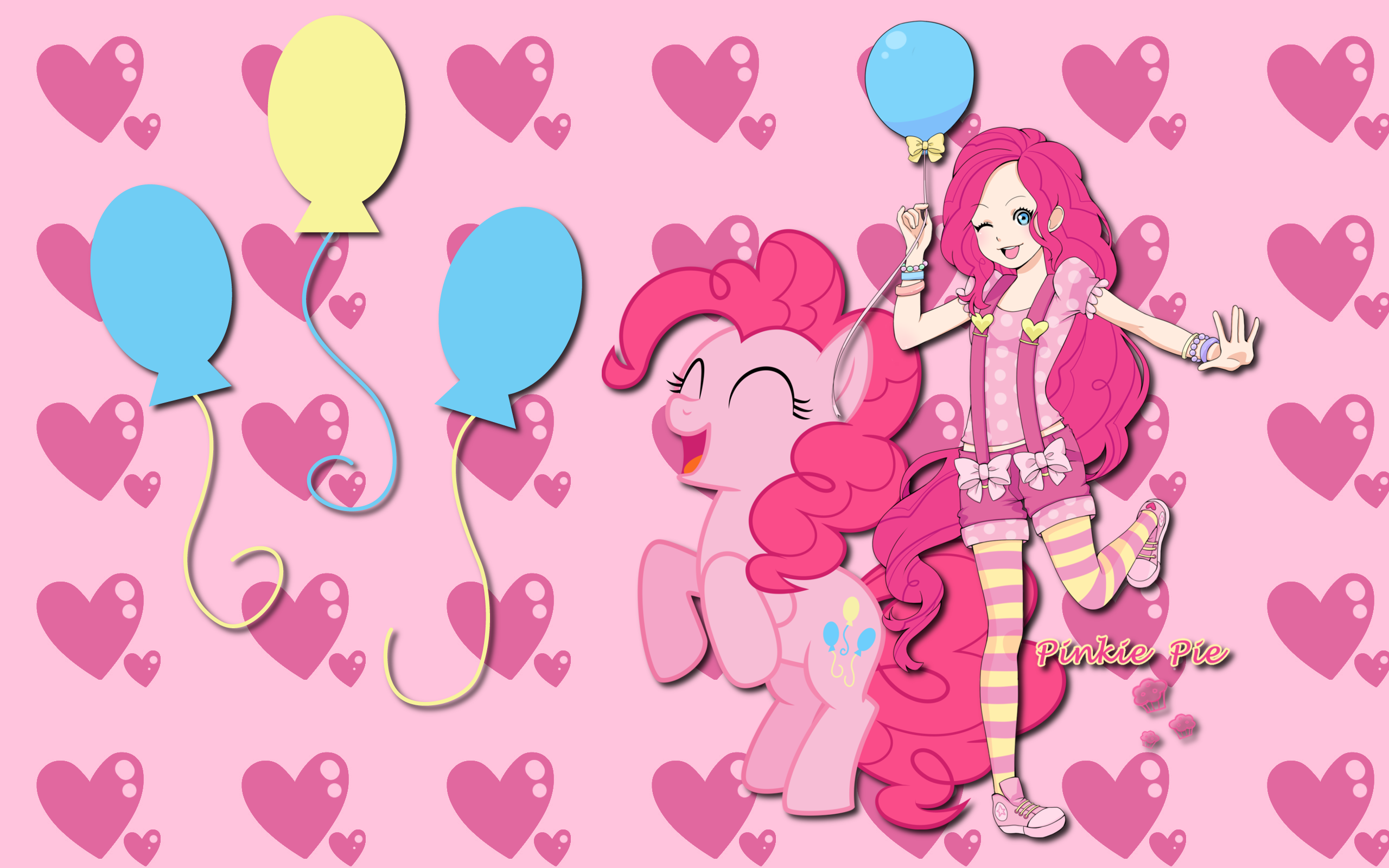 Human Pinkie Pie WP by AliceHumanSacrifice0, kyrospawn, Lilacinum and ooklah