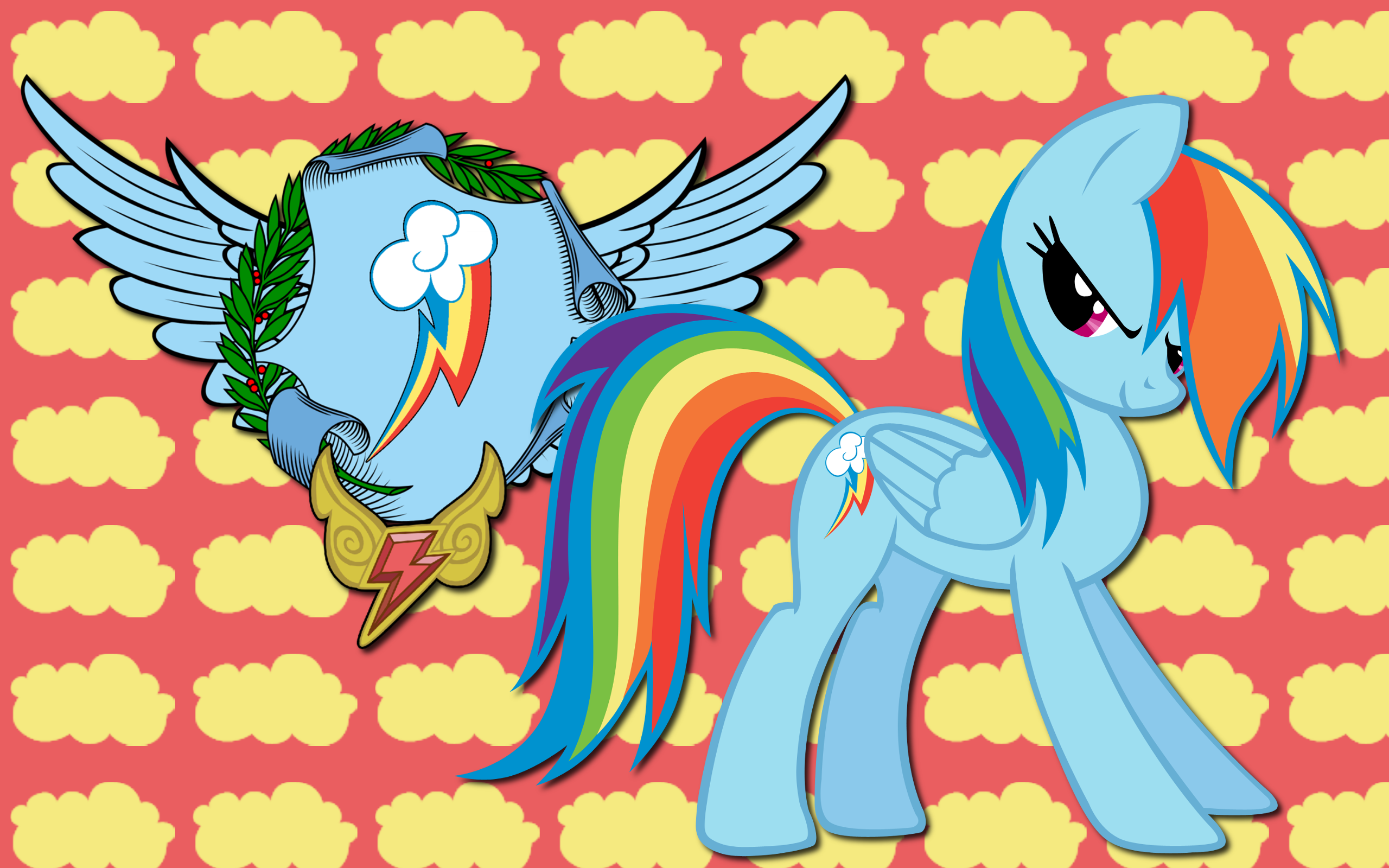 Rainbow Dash CoA WP by AliceHumanSacrifice0, Lord-Giampietro and SierraEx