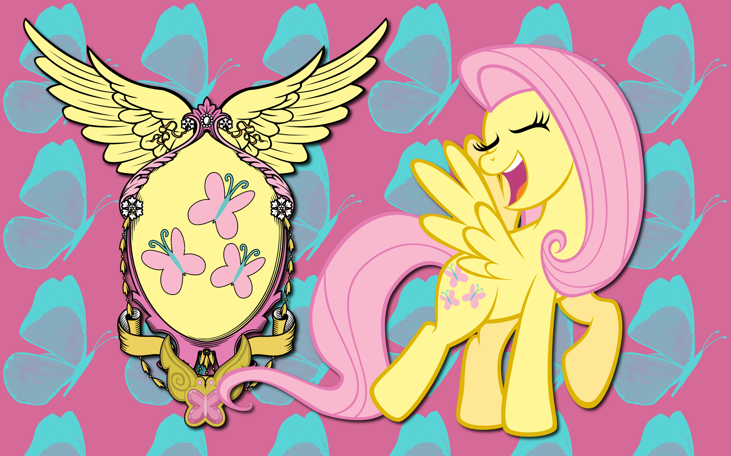 Fluttershy CoA WP by AliceHumanSacrifice0, Lord-Giampietro and SierraEx