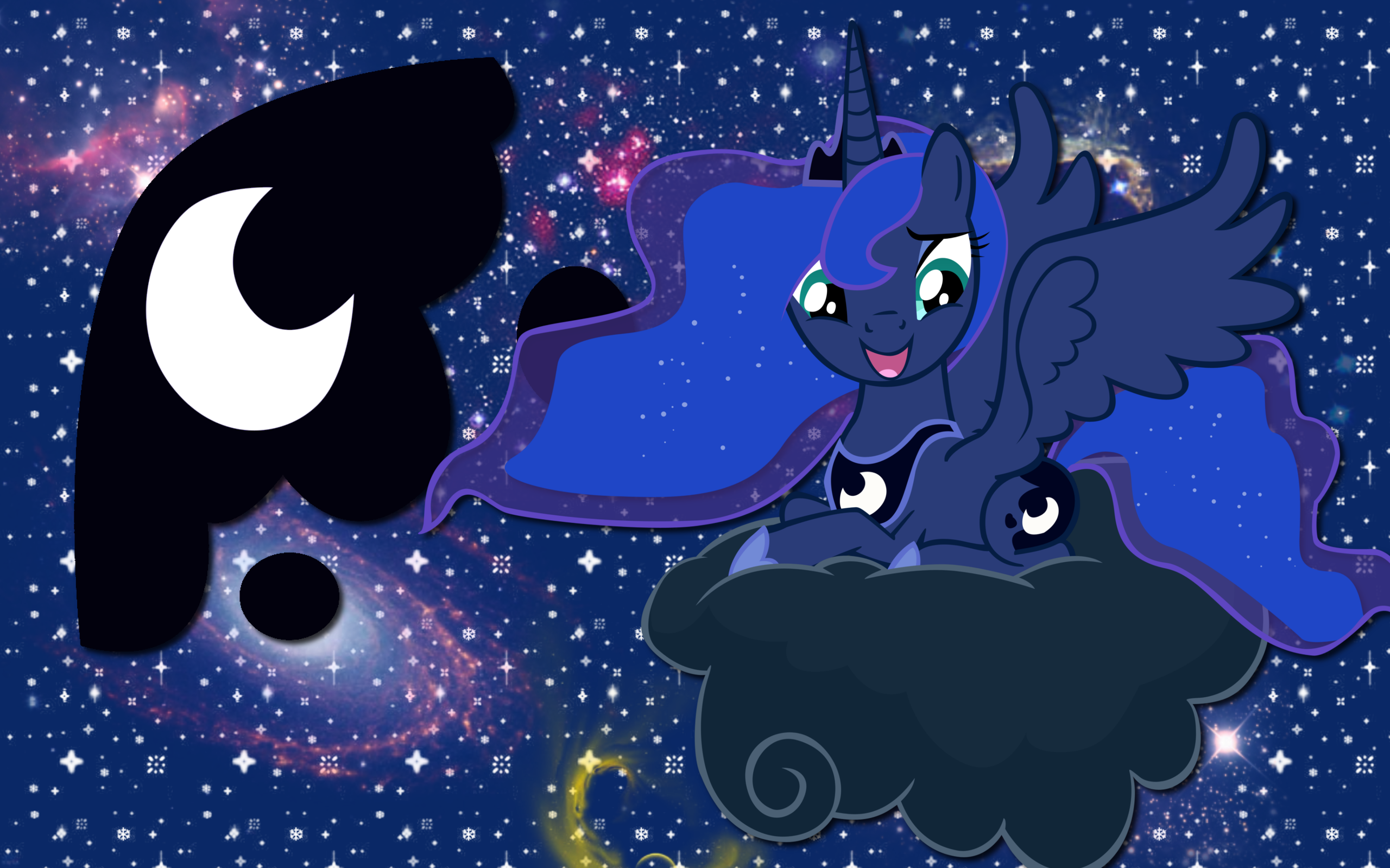 New Luna WP 2 by AliceHumanSacrifice0, MaximillianVeers and Somepony