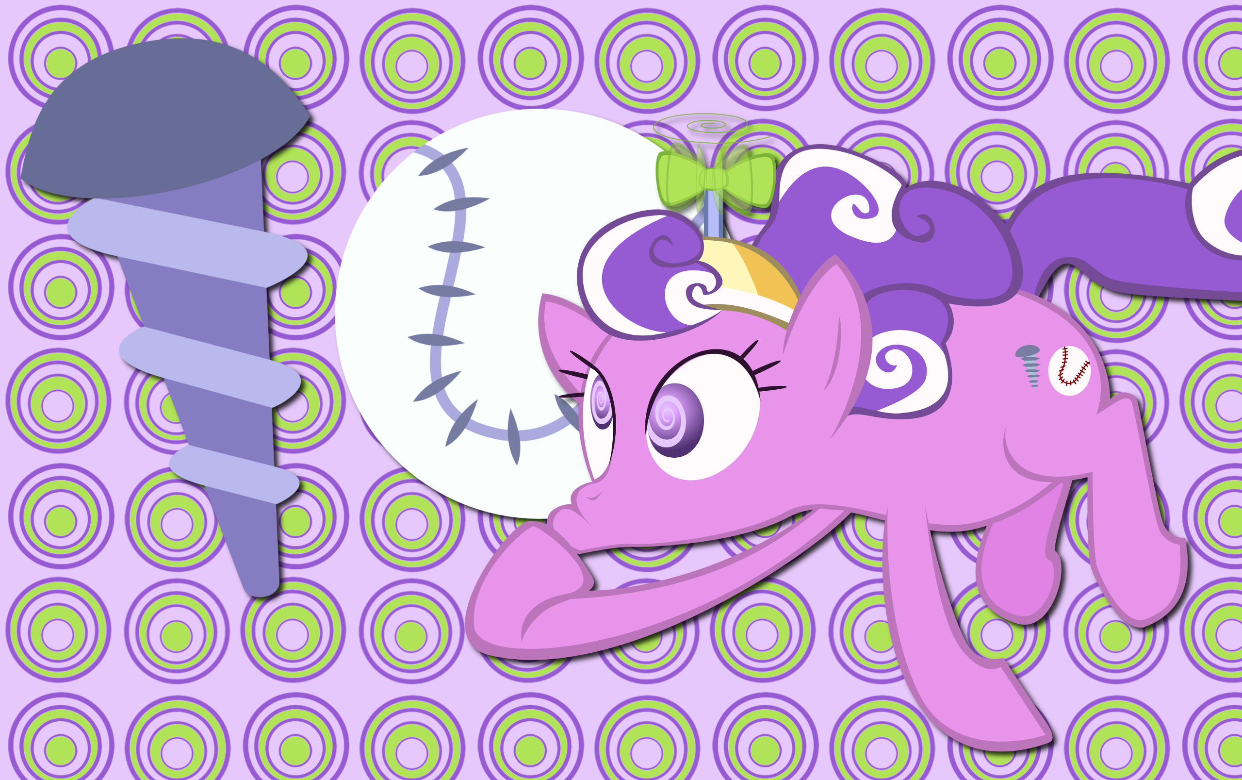 Screw Ball wallpaper by AliceHumanSacrifice0, Heart-Of-Stitches and The-Smiling-Pony