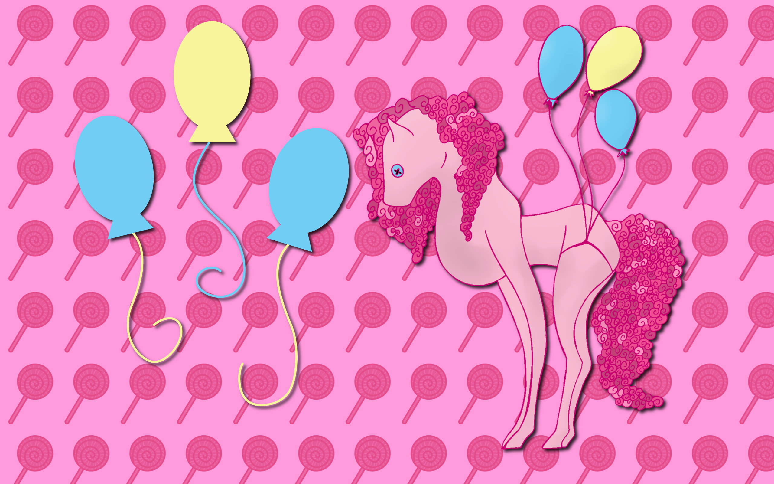Horse Pinkie Pie WP by AliceHumanSacrifice0, Namisho and ooklah
