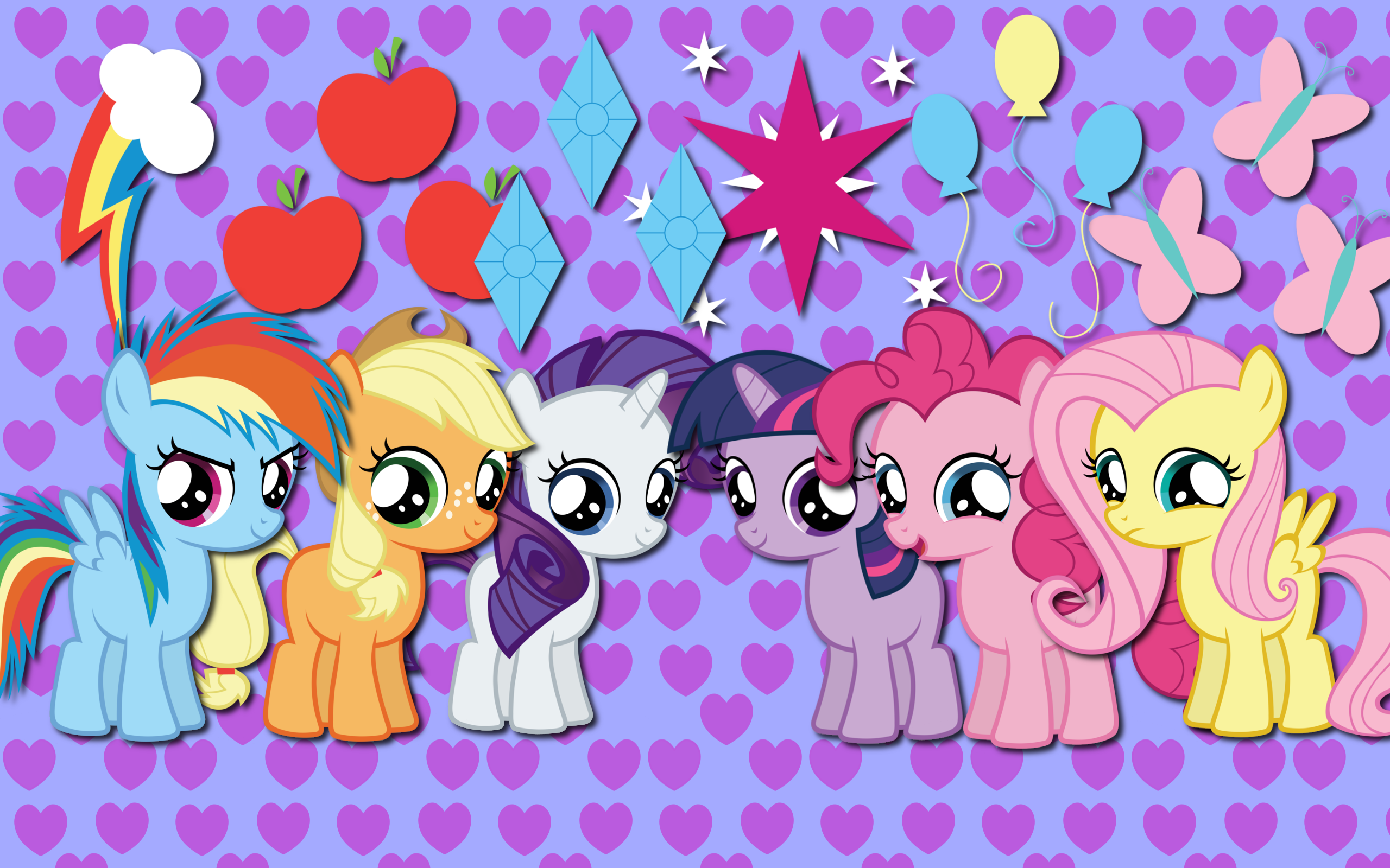 My little Fillies wallpaper by AliceHumanSacrifice0, Blackm3sh and ooklah