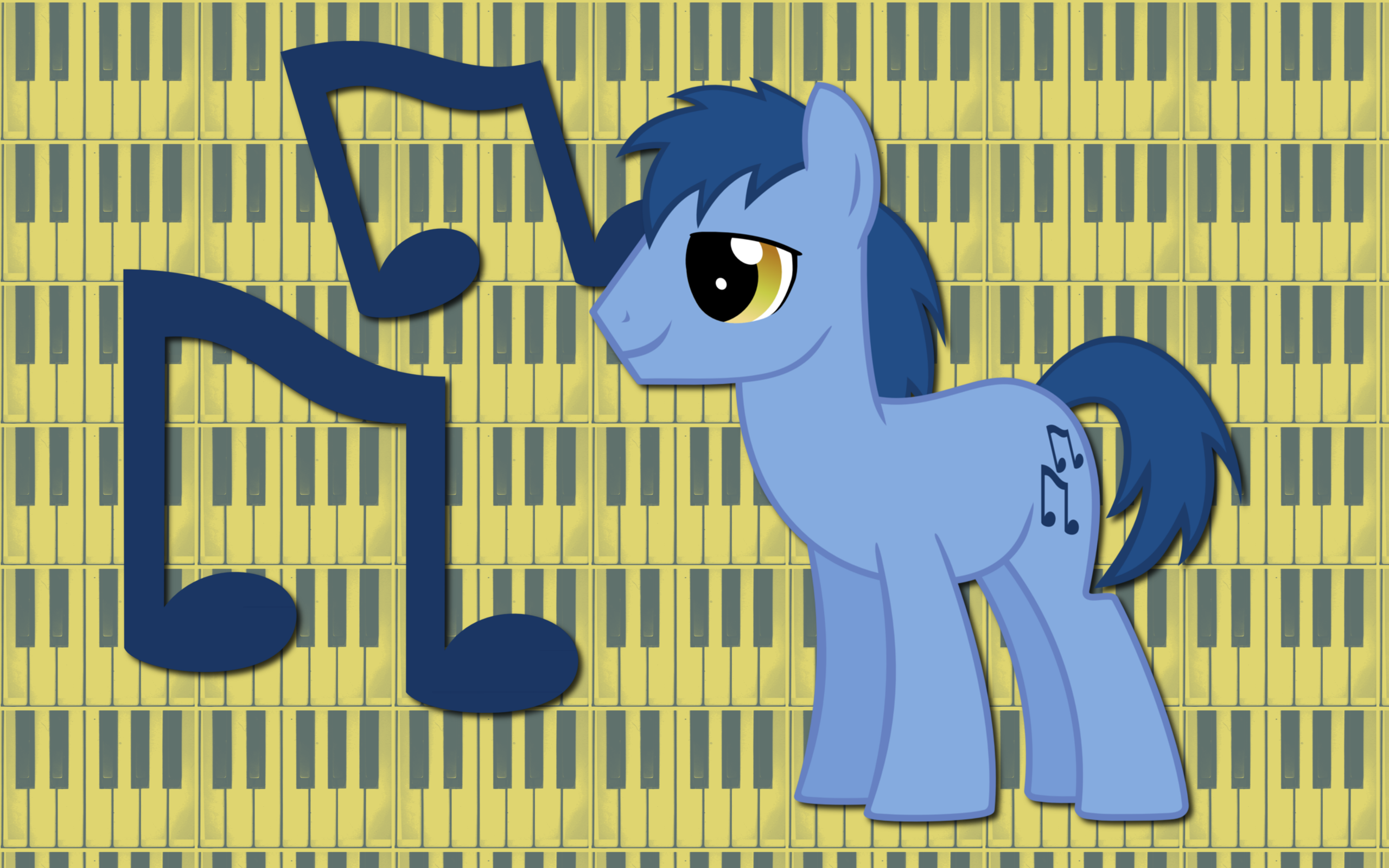 Blues wallpaper by AliceHumanSacrifice0 and The-Smiling-Pony