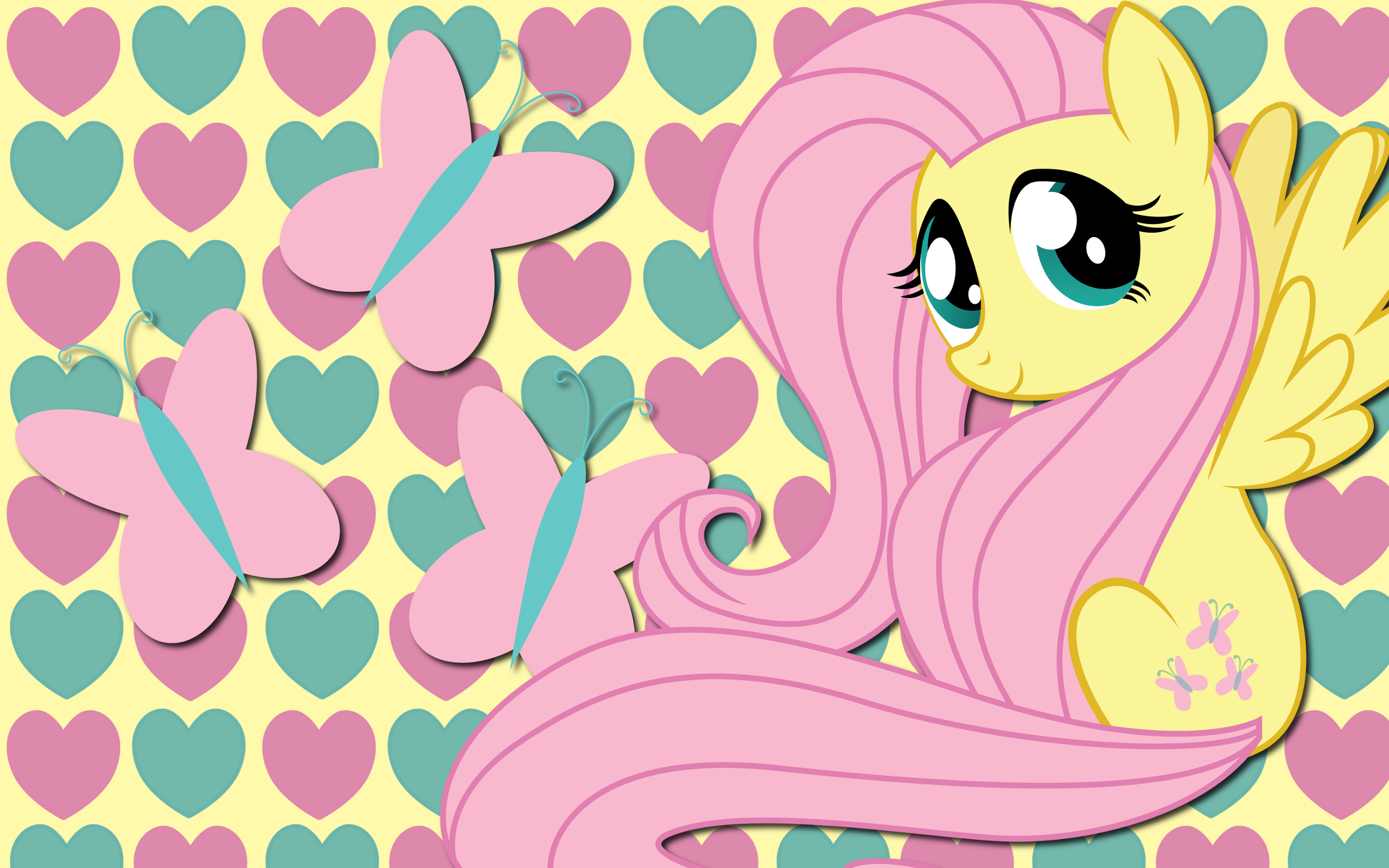 Fluttershy wallpaper 10 by AliceHumanSacrifice0, Korikian and ooklah