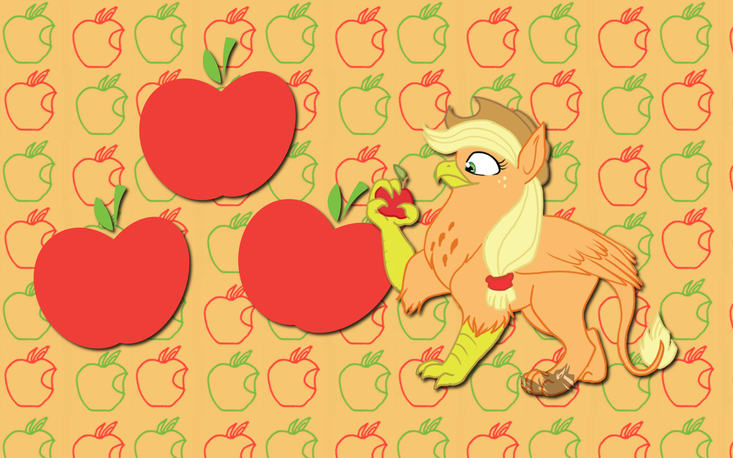 Griffon AJ wallpaper by AliceHumanSacrifice0, FlameHusky and ooklah