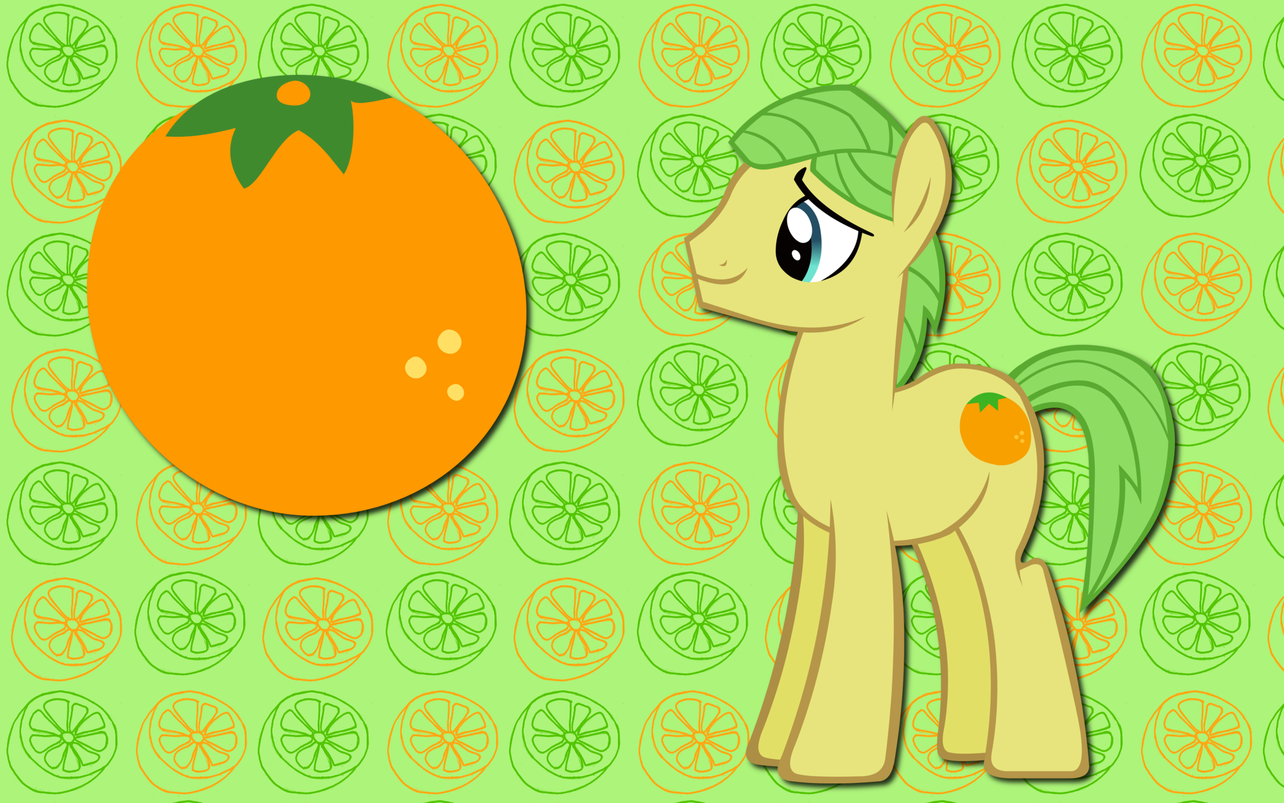 Uncle Orange wallpaper by AliceHumanSacrifice0, The-Smiling-Pony and YellowTDash