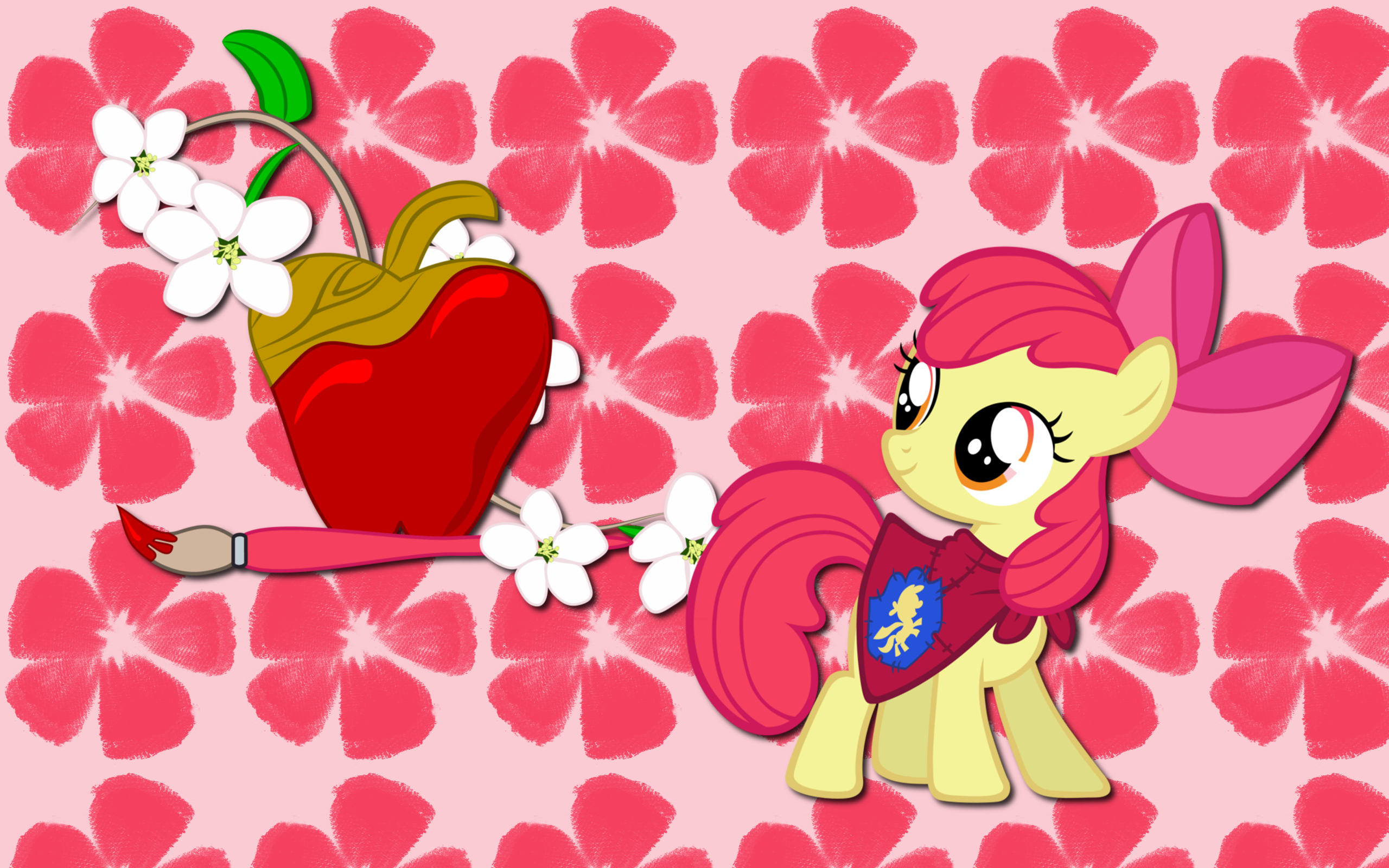 Apple Bloom wallpaper 3 by AliceHumanSacrifice0, Creshosk and solusjbj